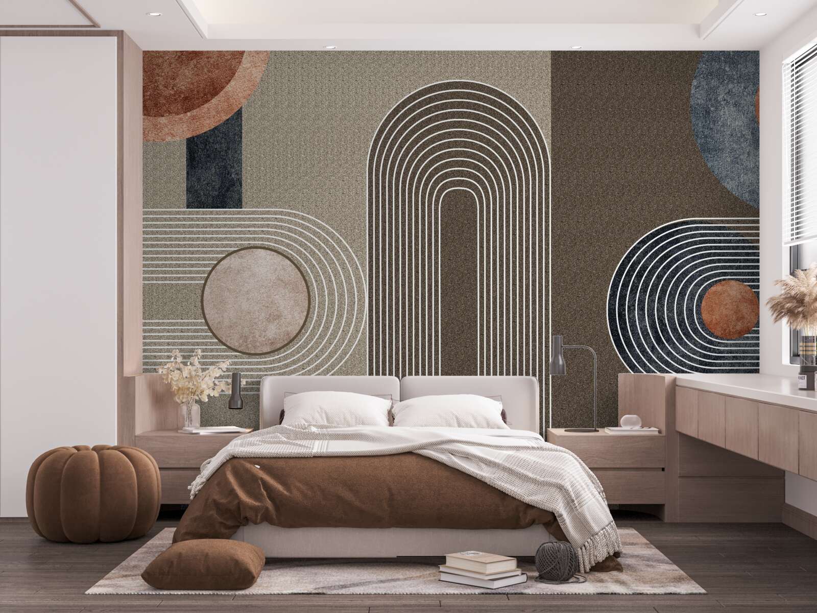 Fototapeta línie plynule prechádzajú jedna do druhej