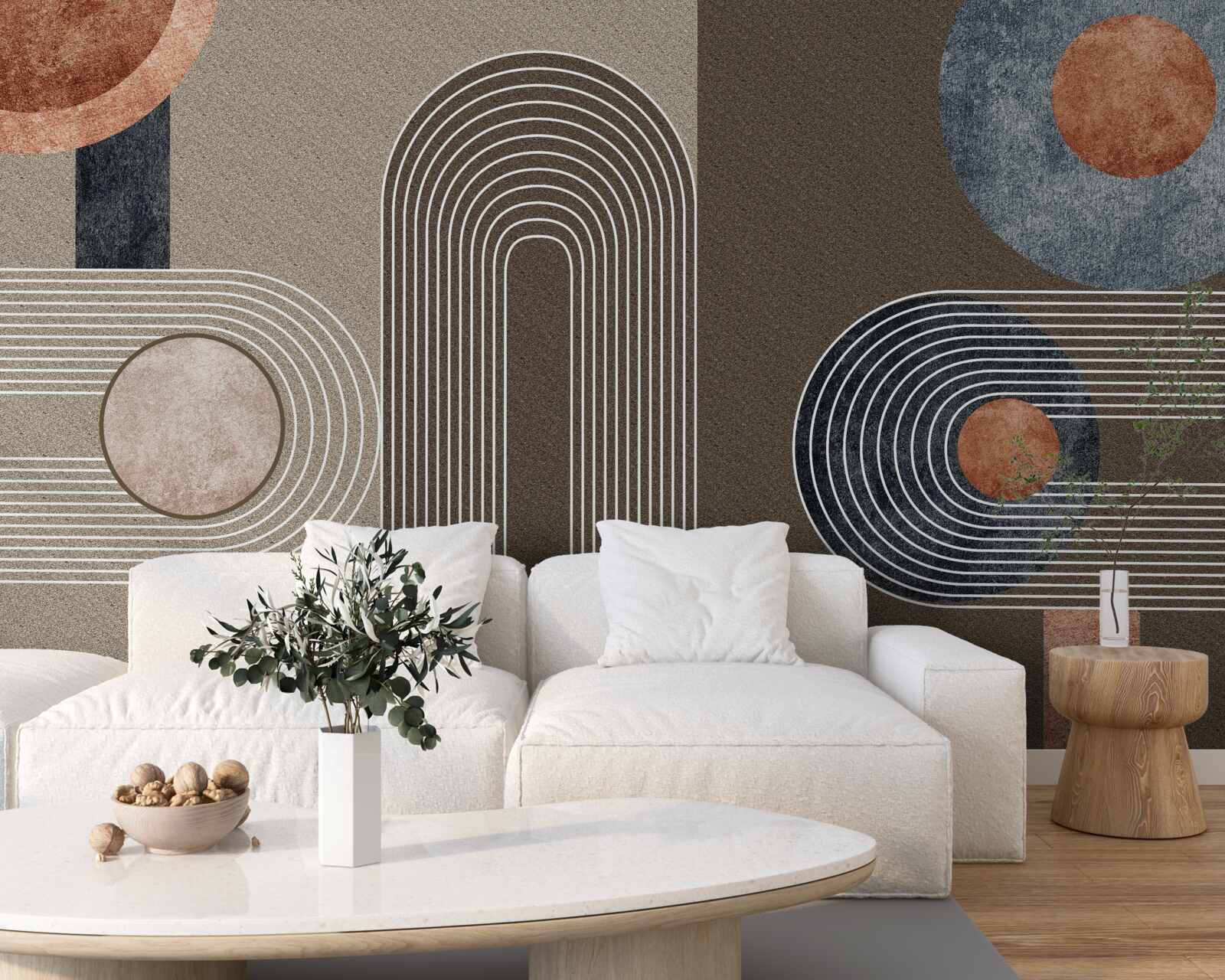 Fototapeta línie plynule prechádzajú jedna do druhej