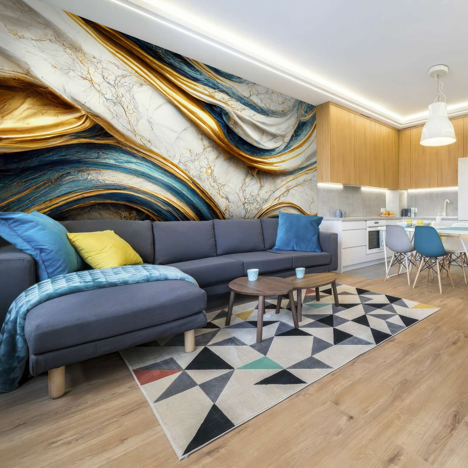 Fototapeta štyri možnosti mramorového odtieňa