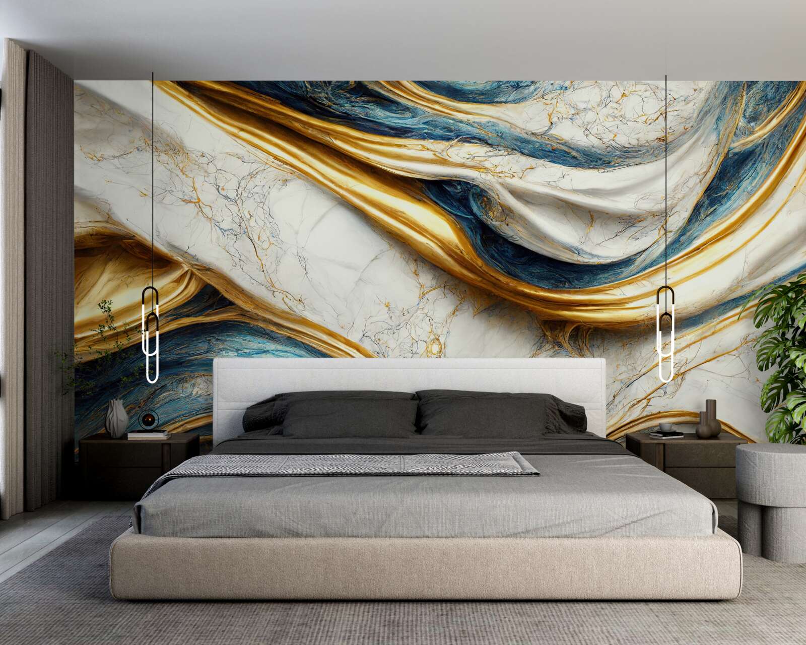 Fototapeta štyri možnosti mramorového odtieňa