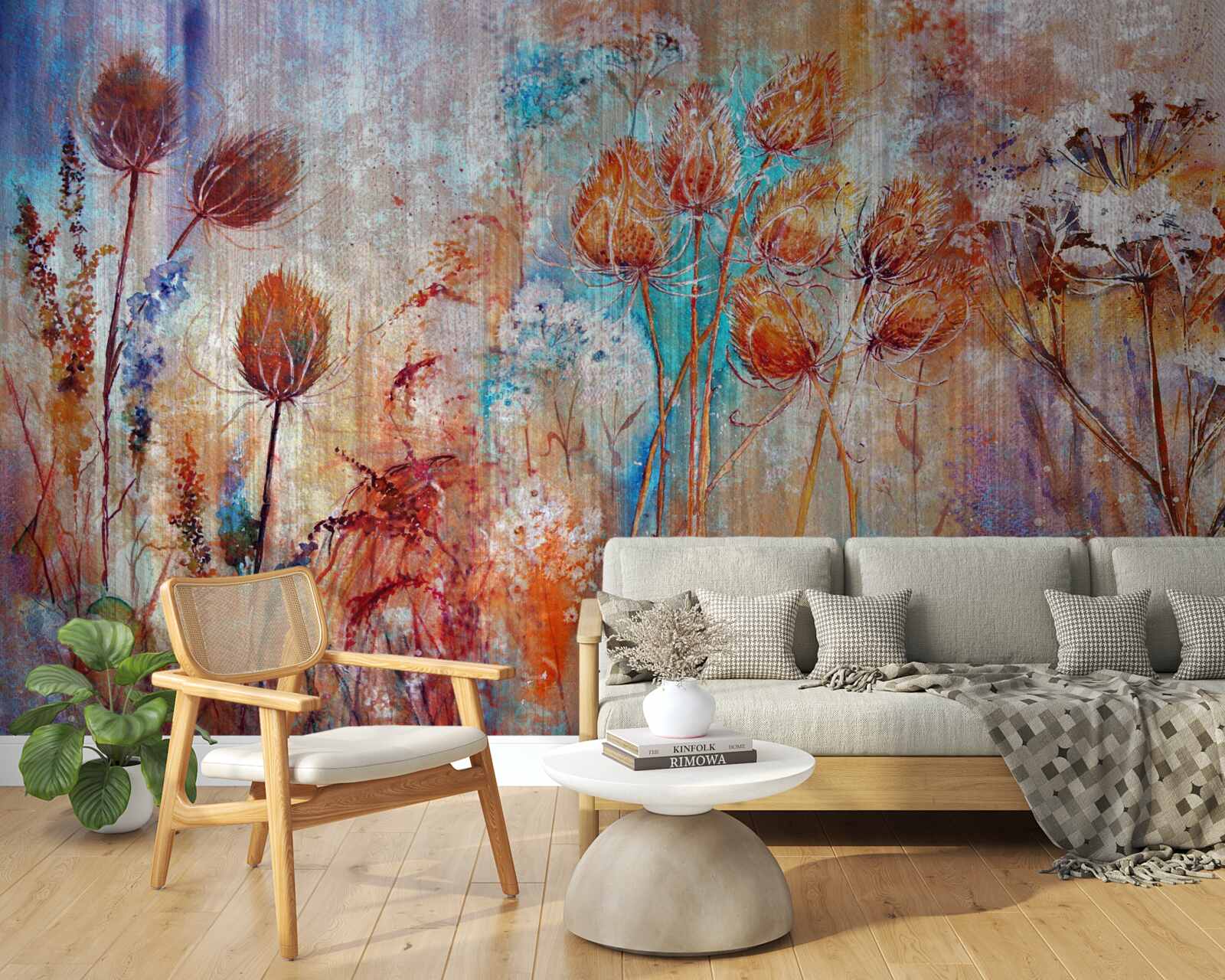 Fototapeta rôzne farby kvitnutia