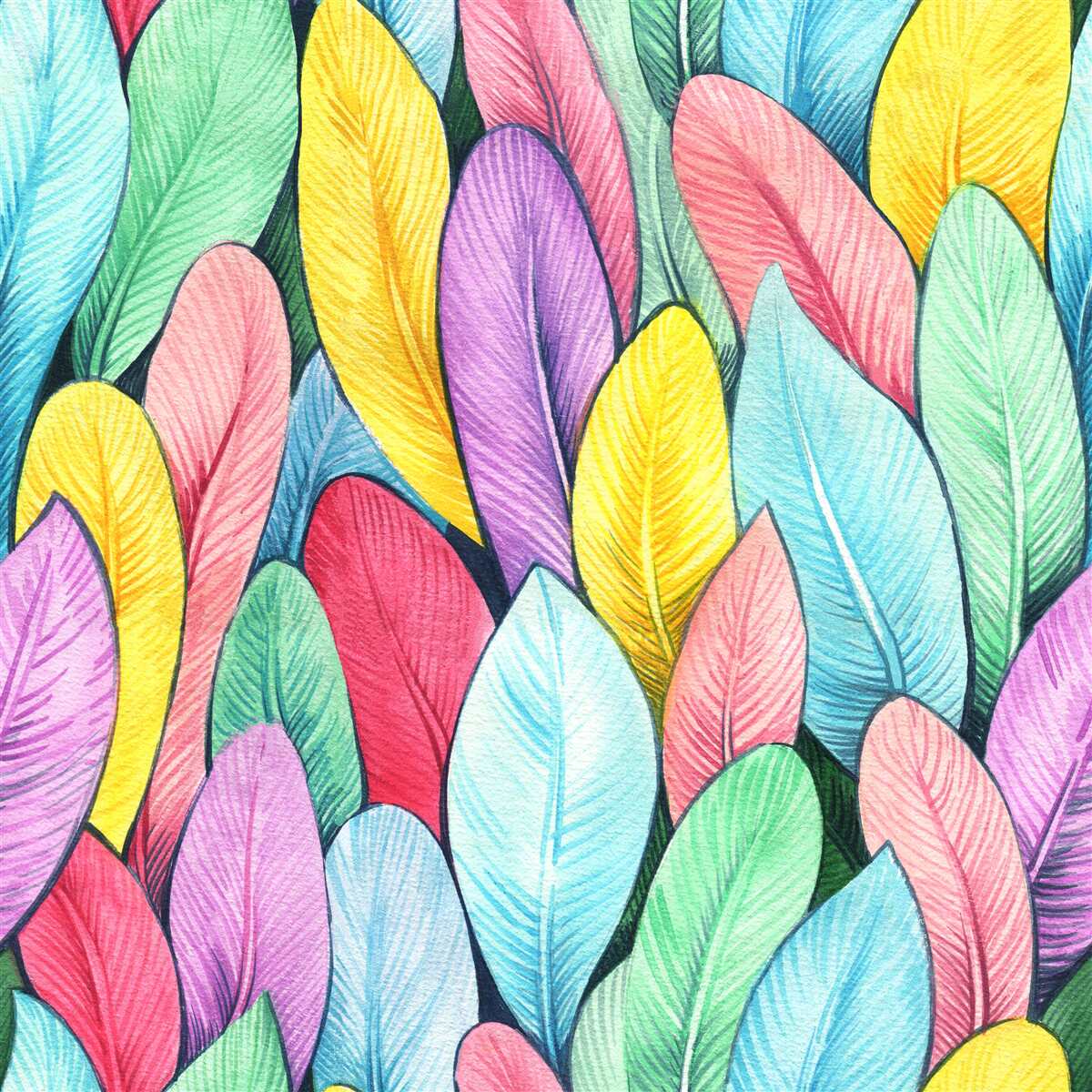 Fototapeta viacfarebné listy svetlej jesene