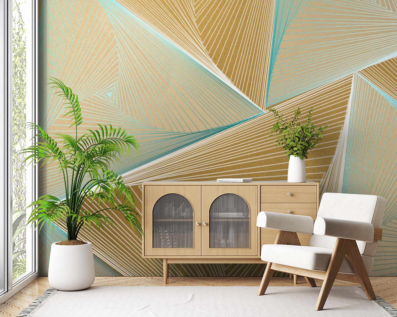 Fototapeta akvamarínová príťažlivosť