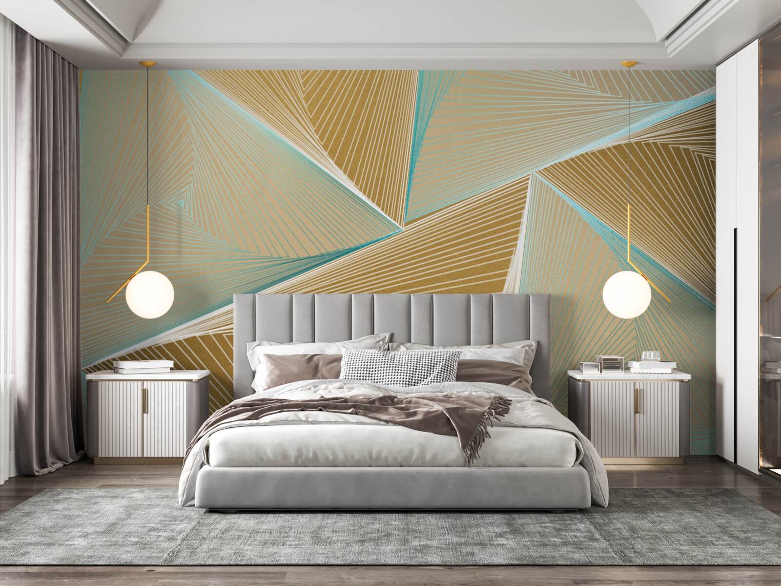 Fototapeta akvamarínová príťažlivosť