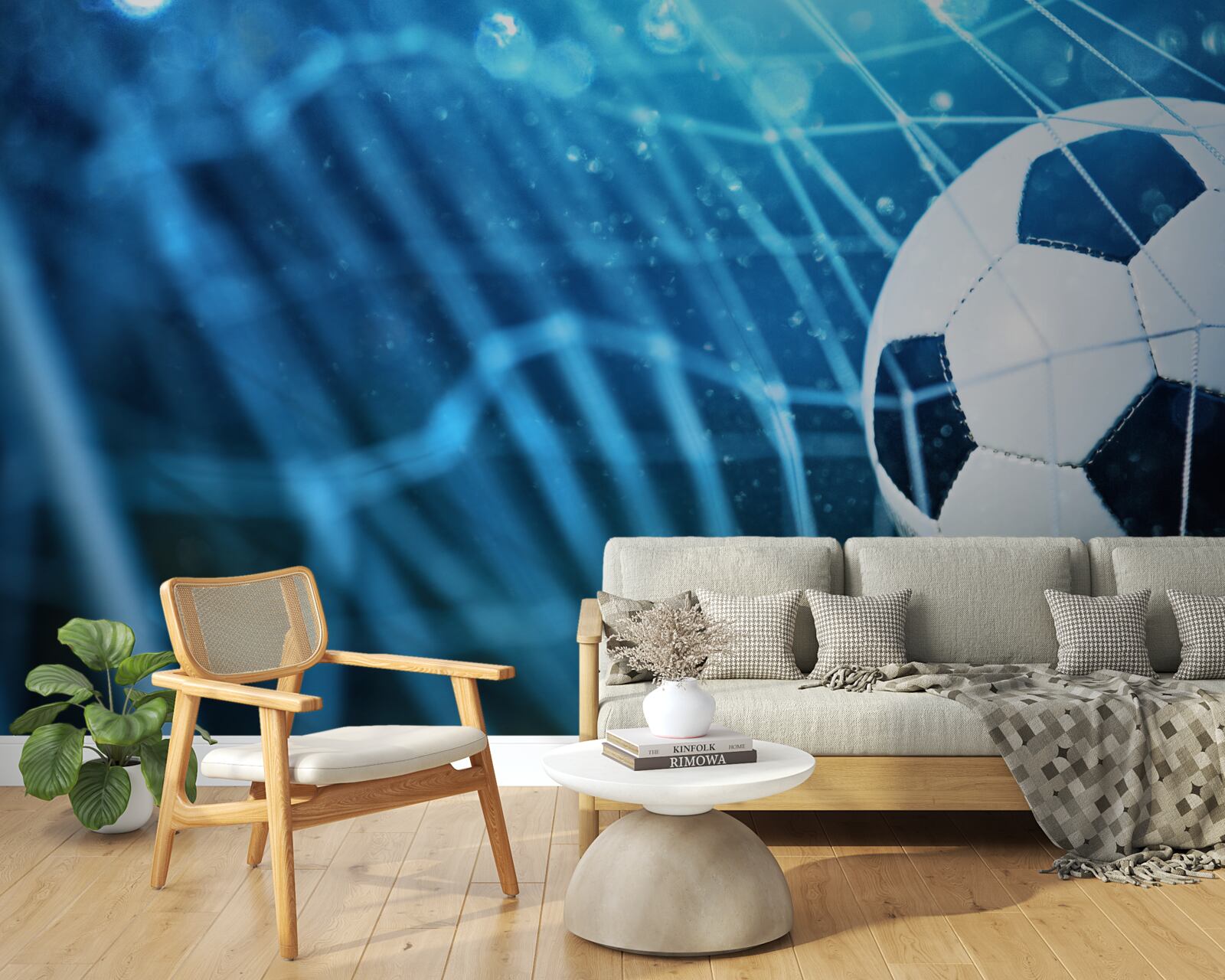 Fototapeta zamerať sa na futbalového brankára