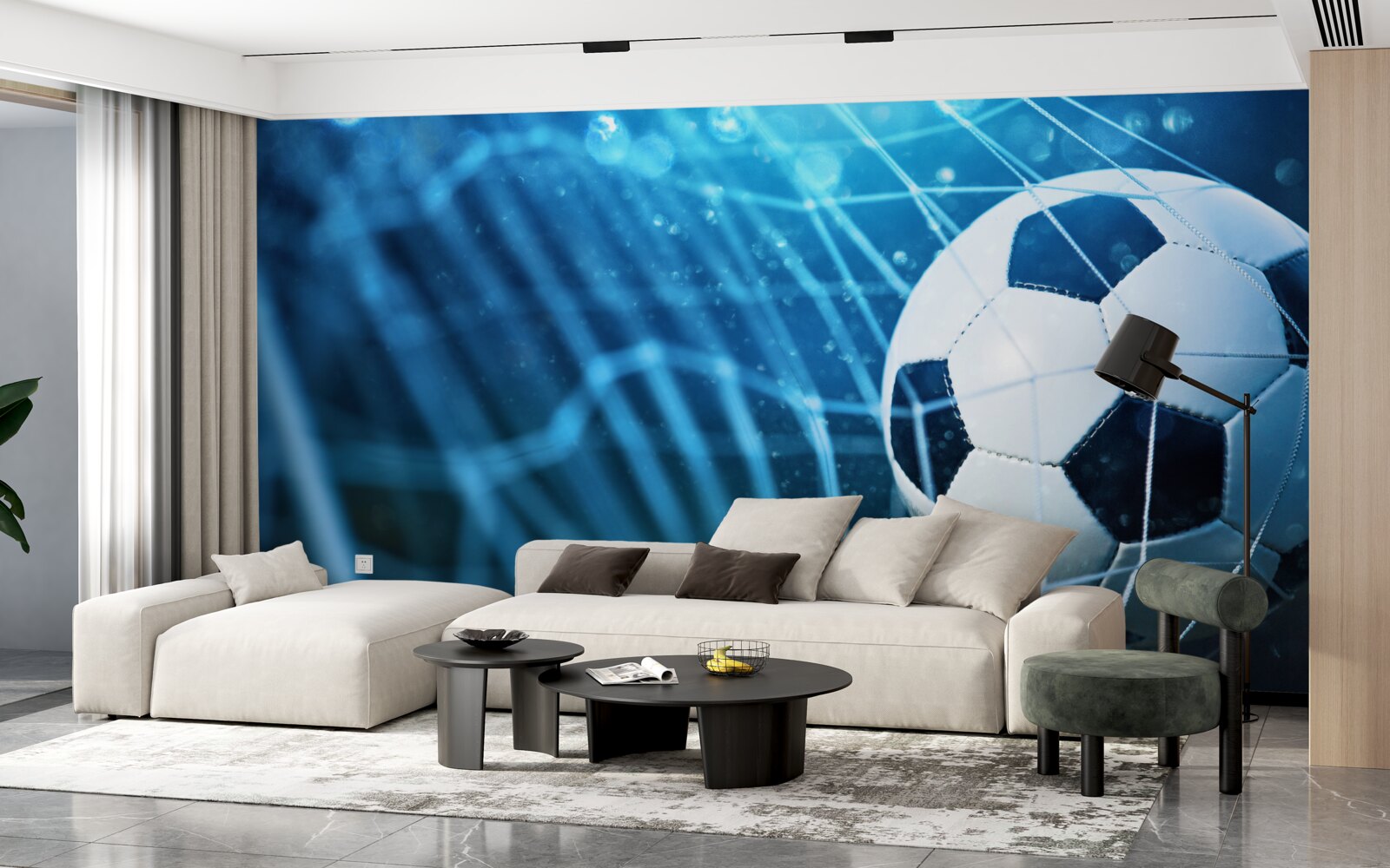 Fototapeta zamerať sa na futbalového brankára