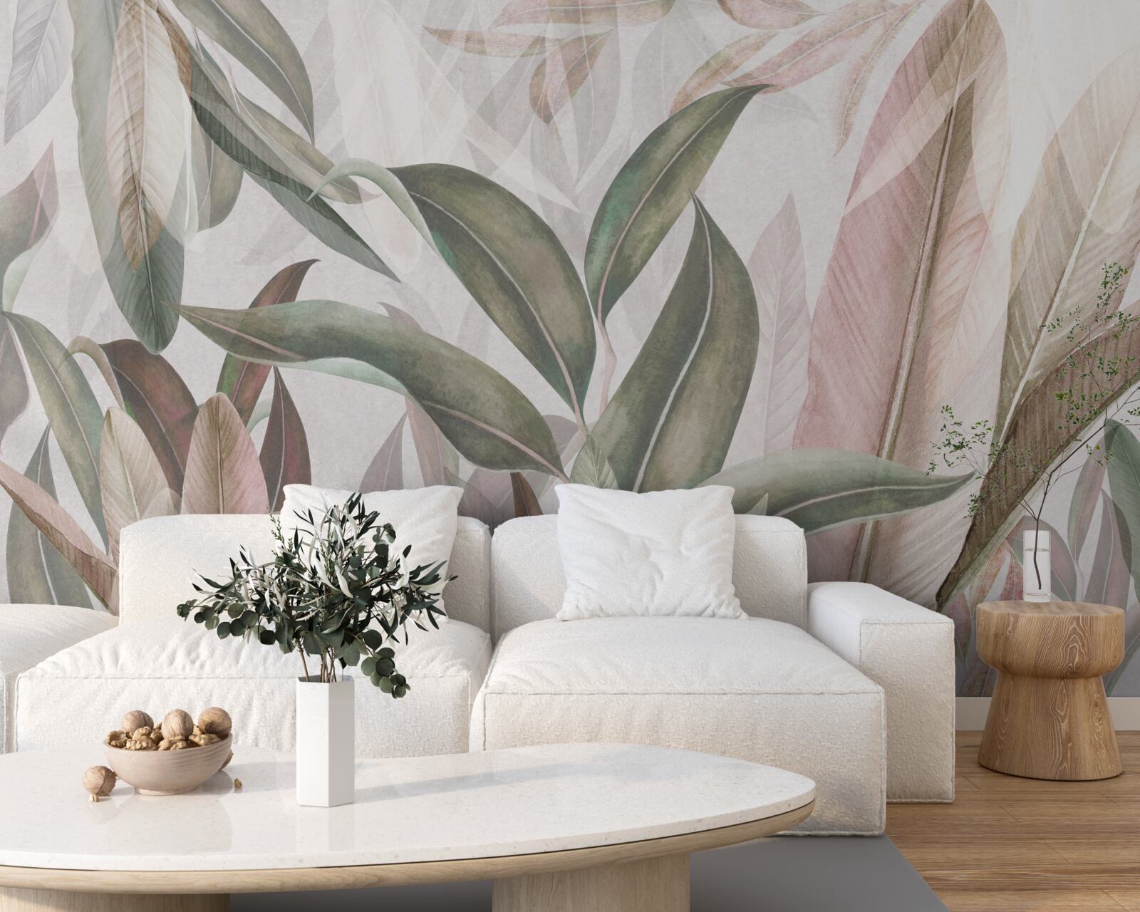 Fototapeta listy paprade z trópov