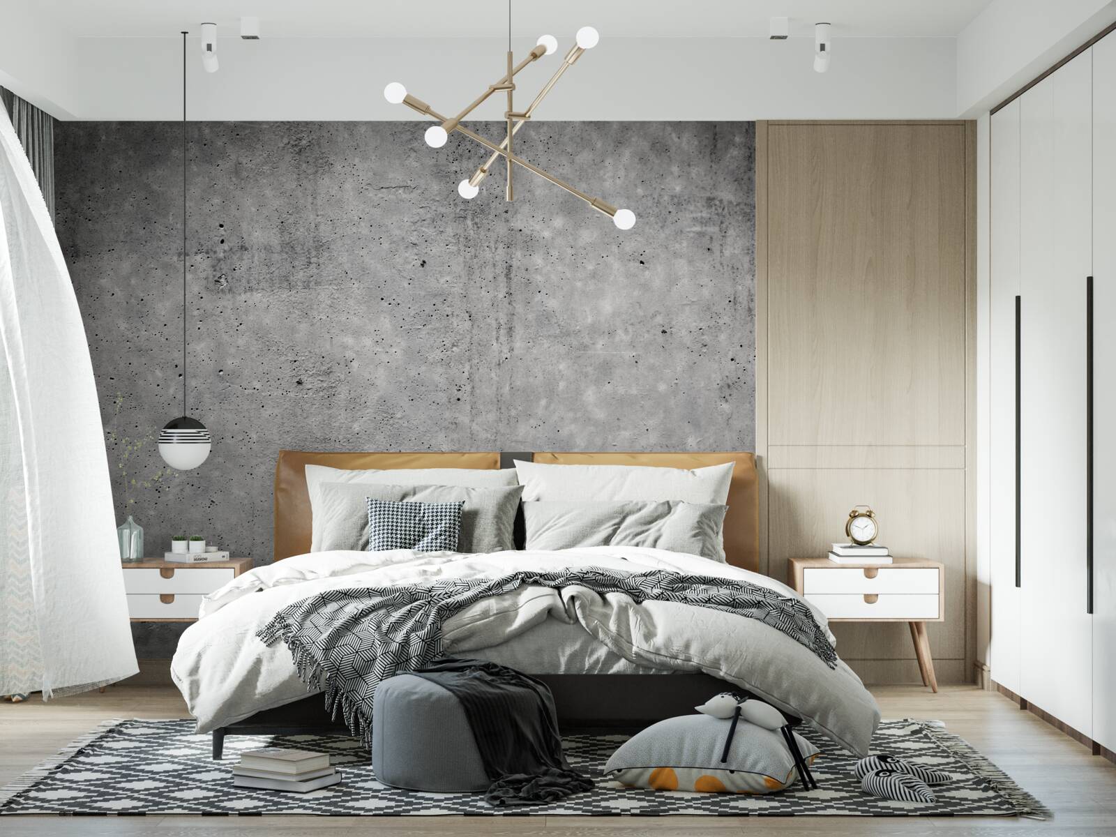 Fototapeta rozmazané šedé pozadie