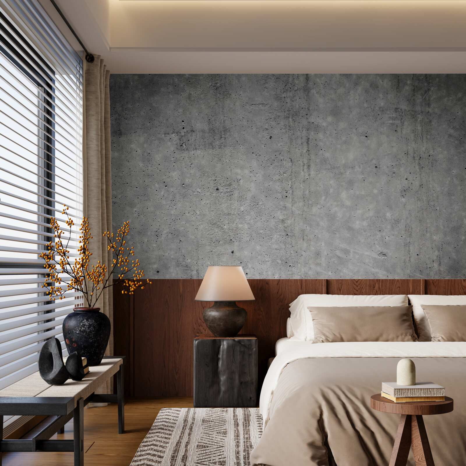 Fototapeta rozmazané šedé pozadie