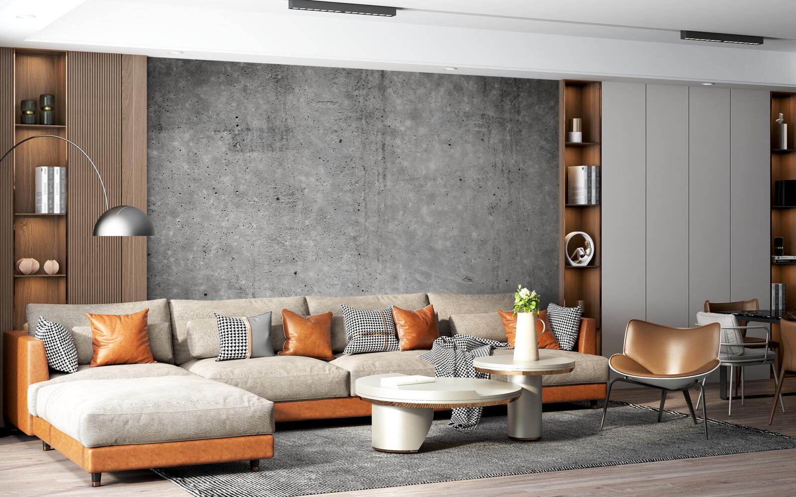 Fototapeta rozmazané šedé pozadie