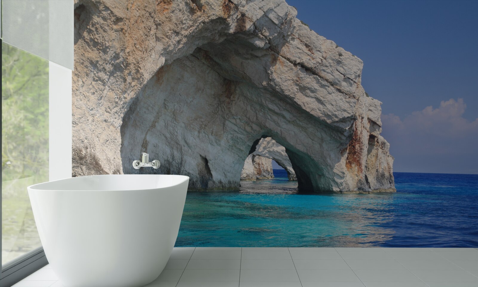 Fototapeta útesy nad oceánom