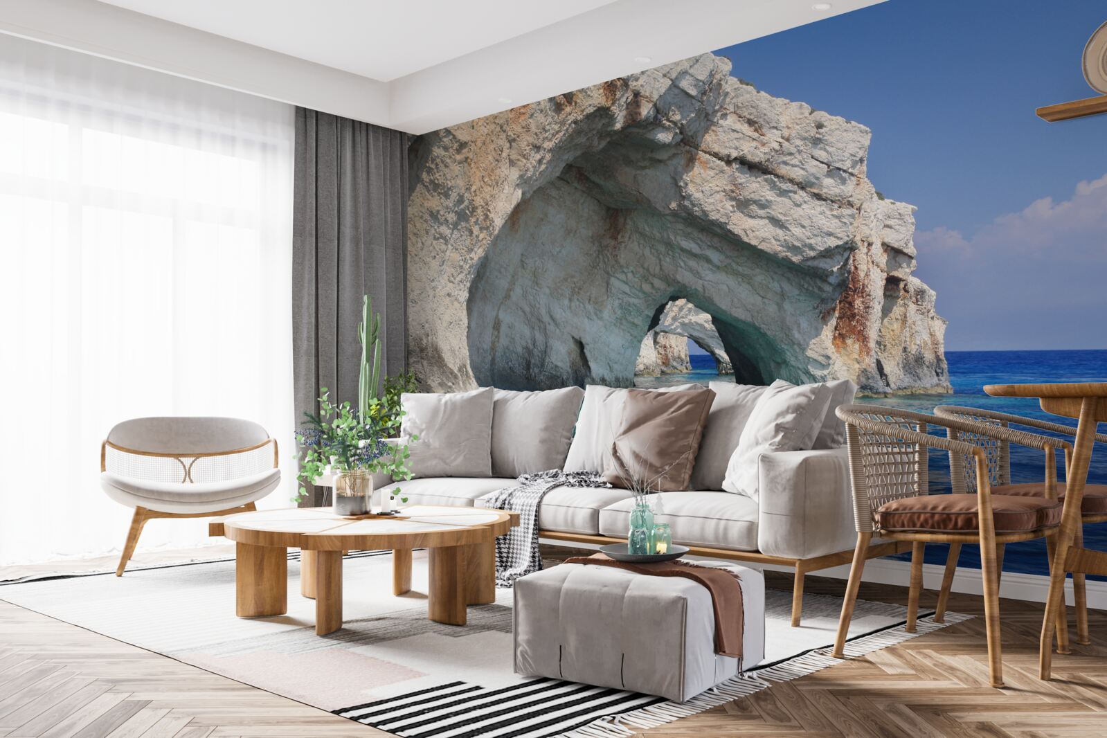 Fototapeta útesy nad oceánom