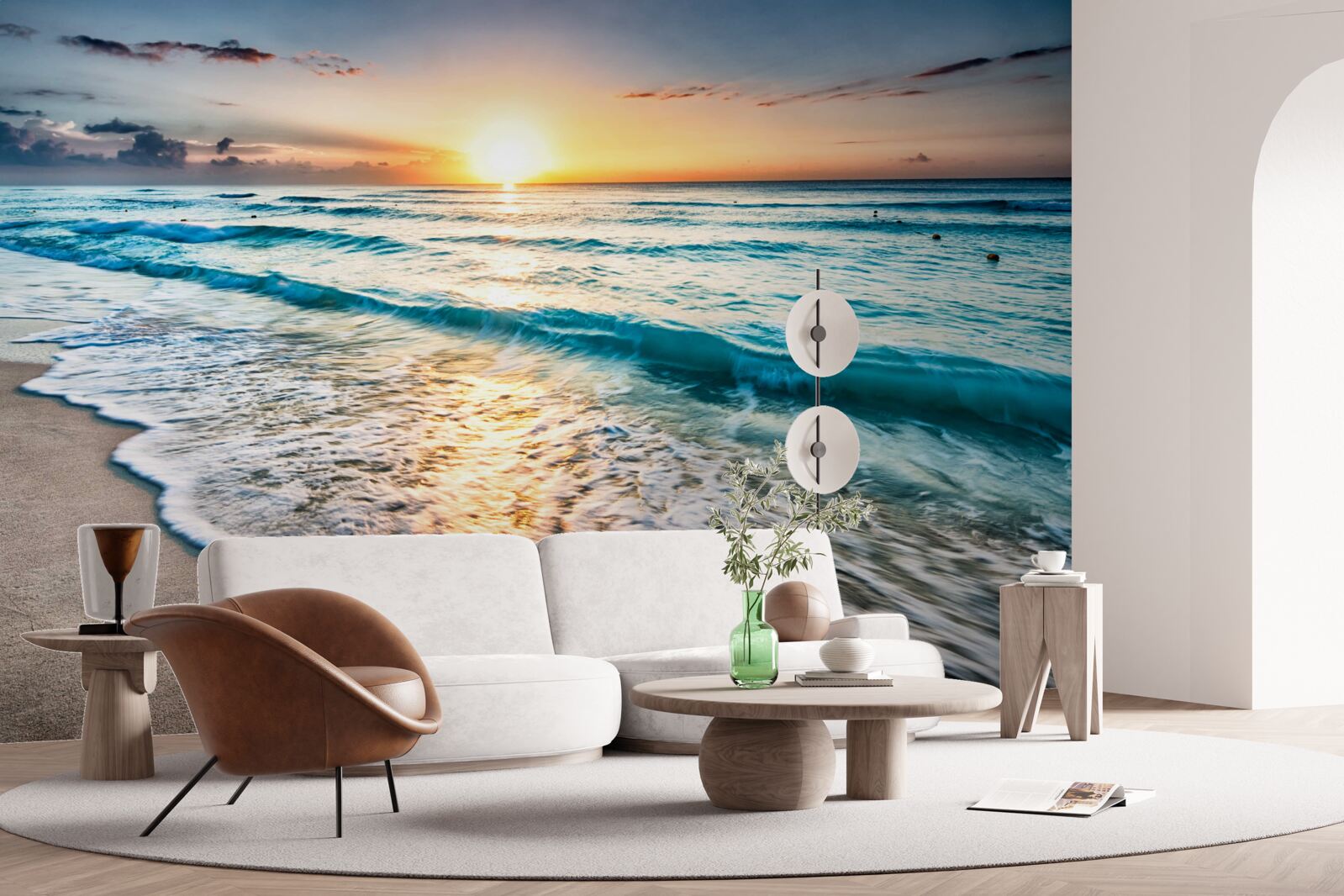 Fototapeta more na slnku