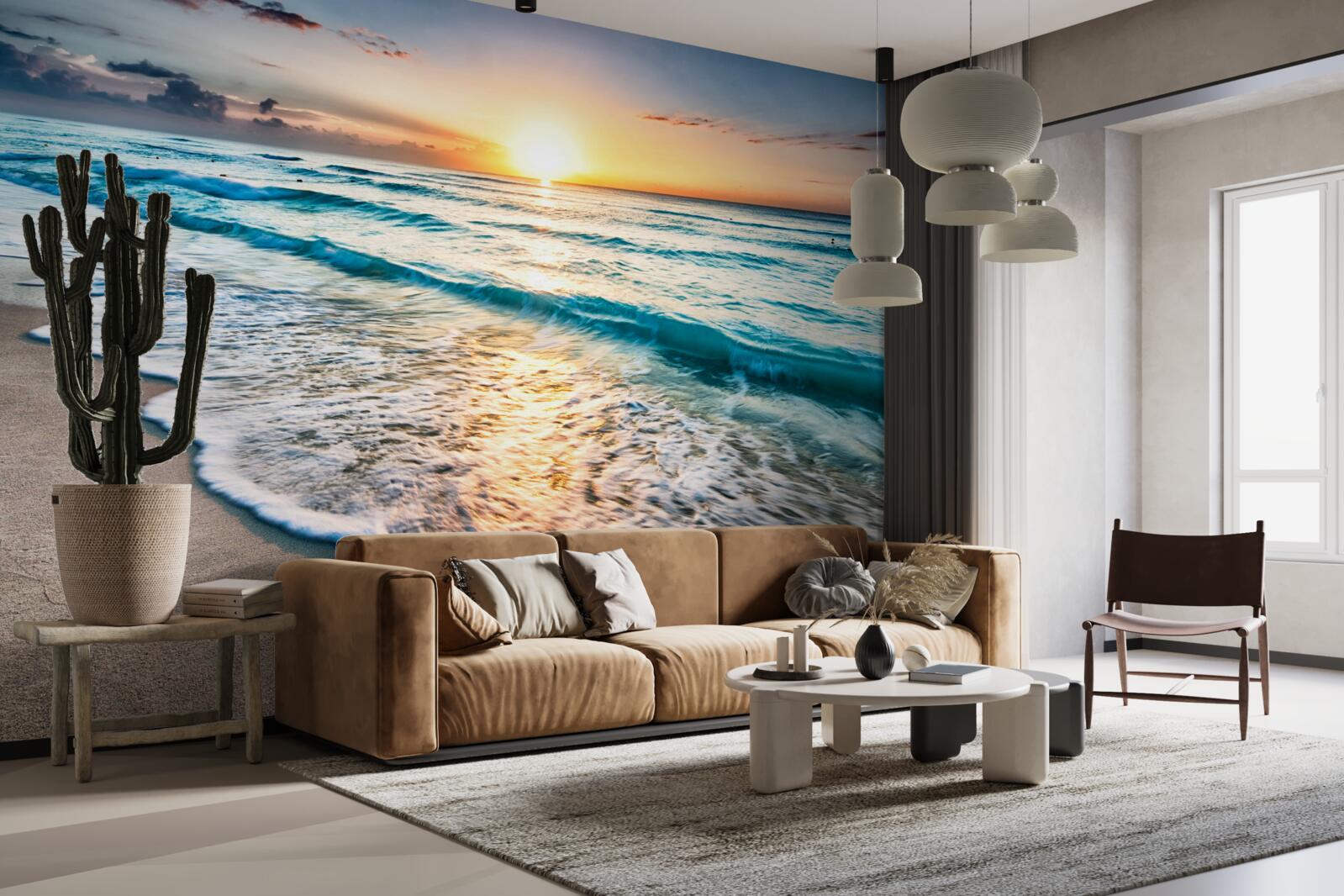 Fototapeta more na slnku