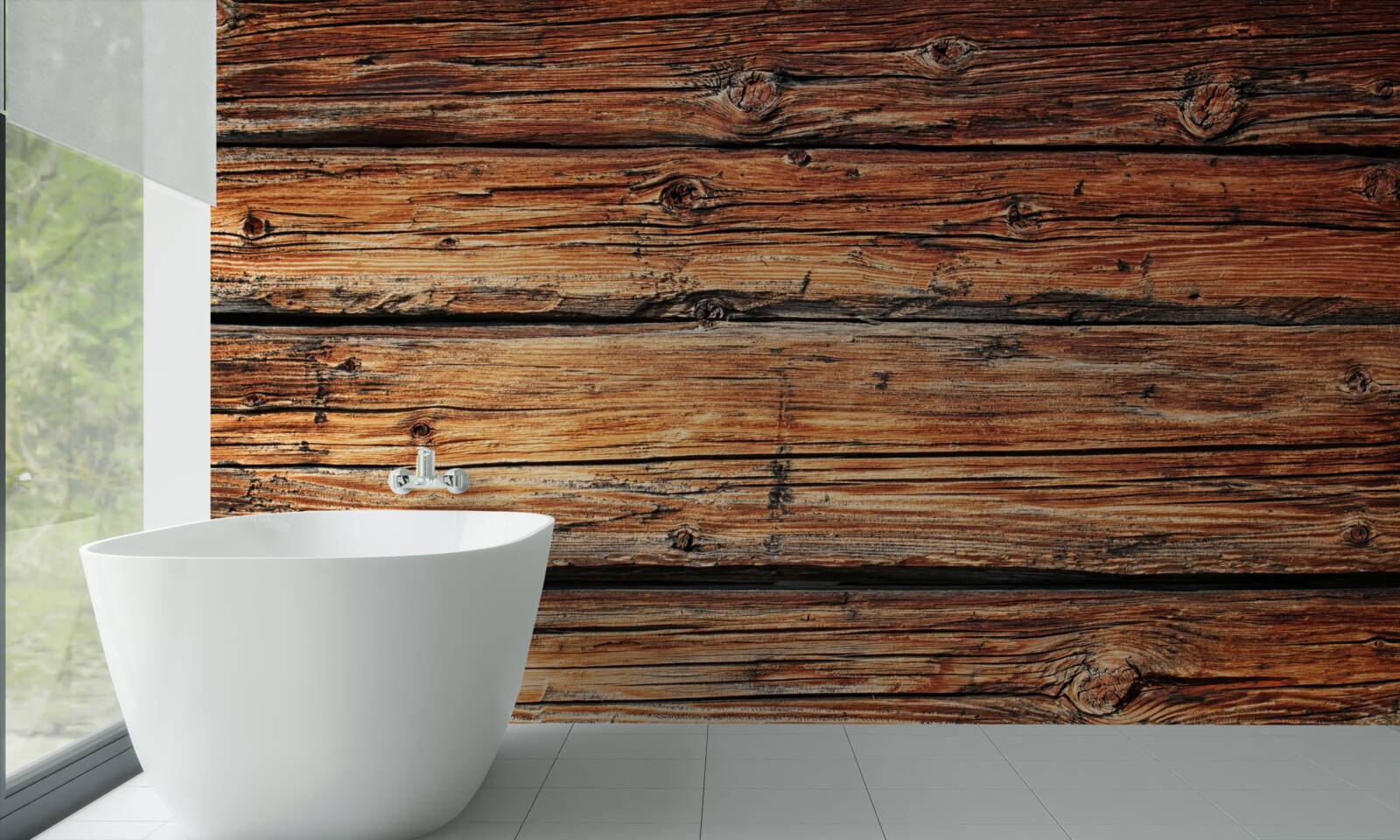 Fototapeta nechránená doska zo svetlého dreva