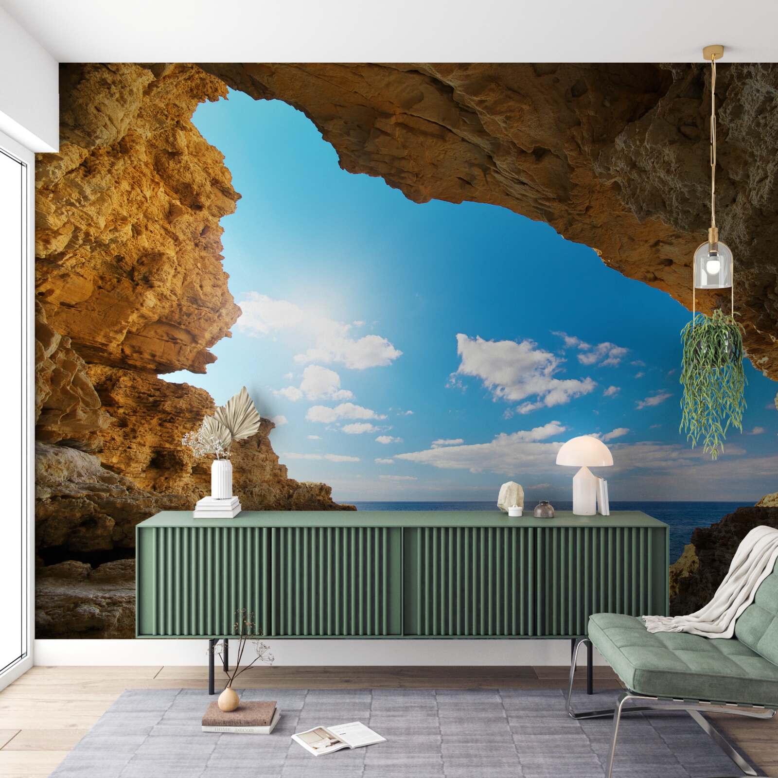 Fototapeta obloha nad oceánom je úplne jasná