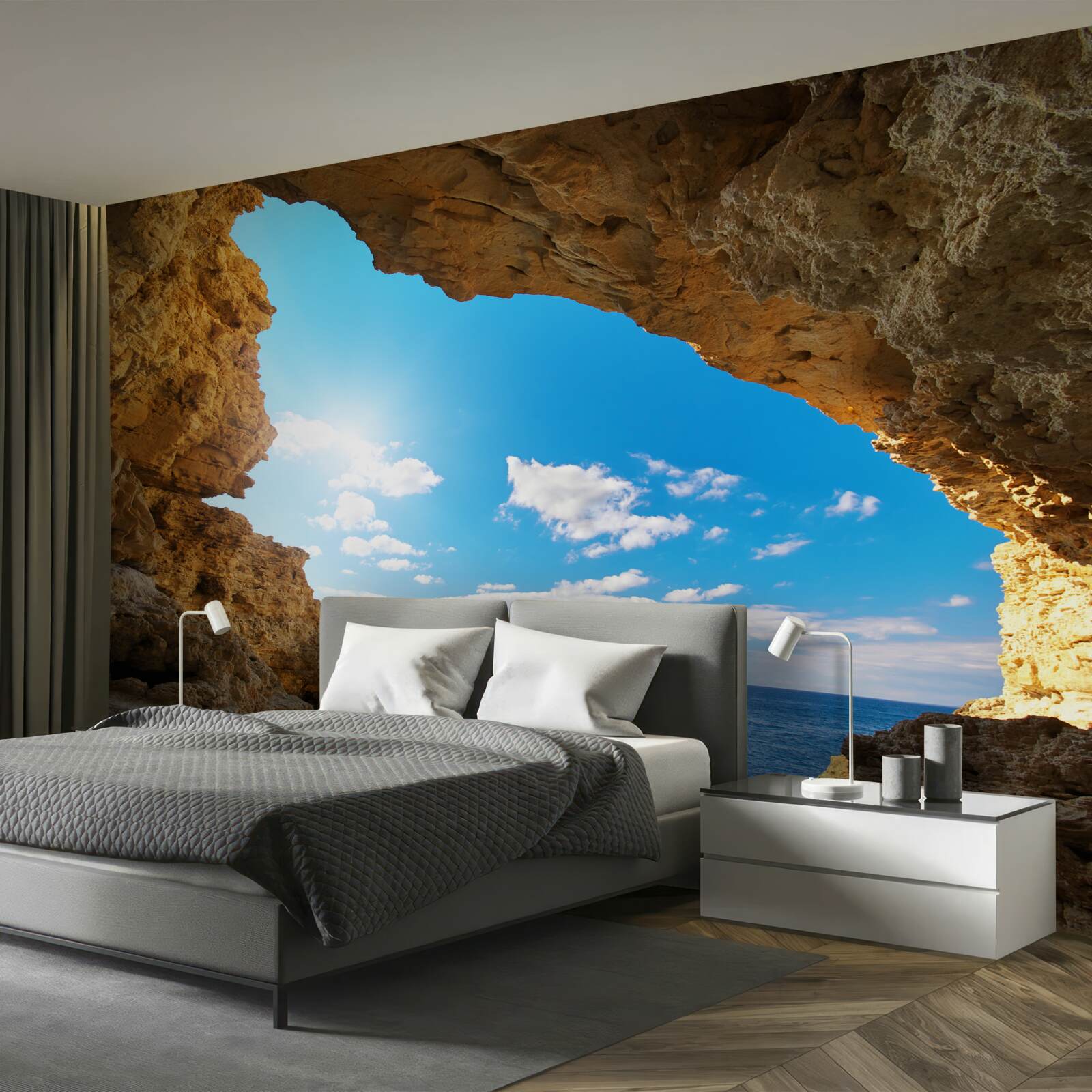 Fototapeta obloha nad oceánom je úplne jasná