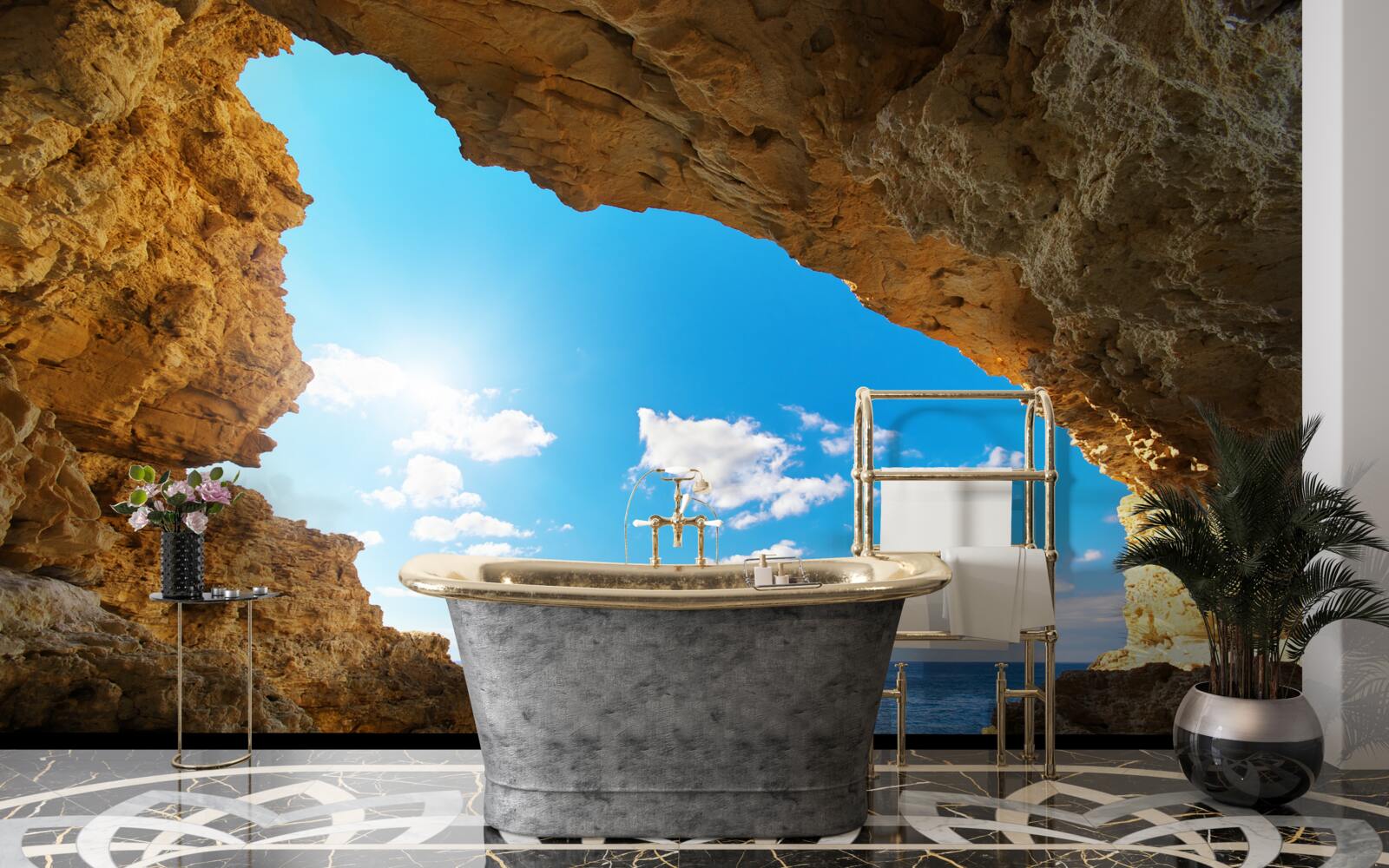 Fototapeta obloha nad oceánom je úplne jasná