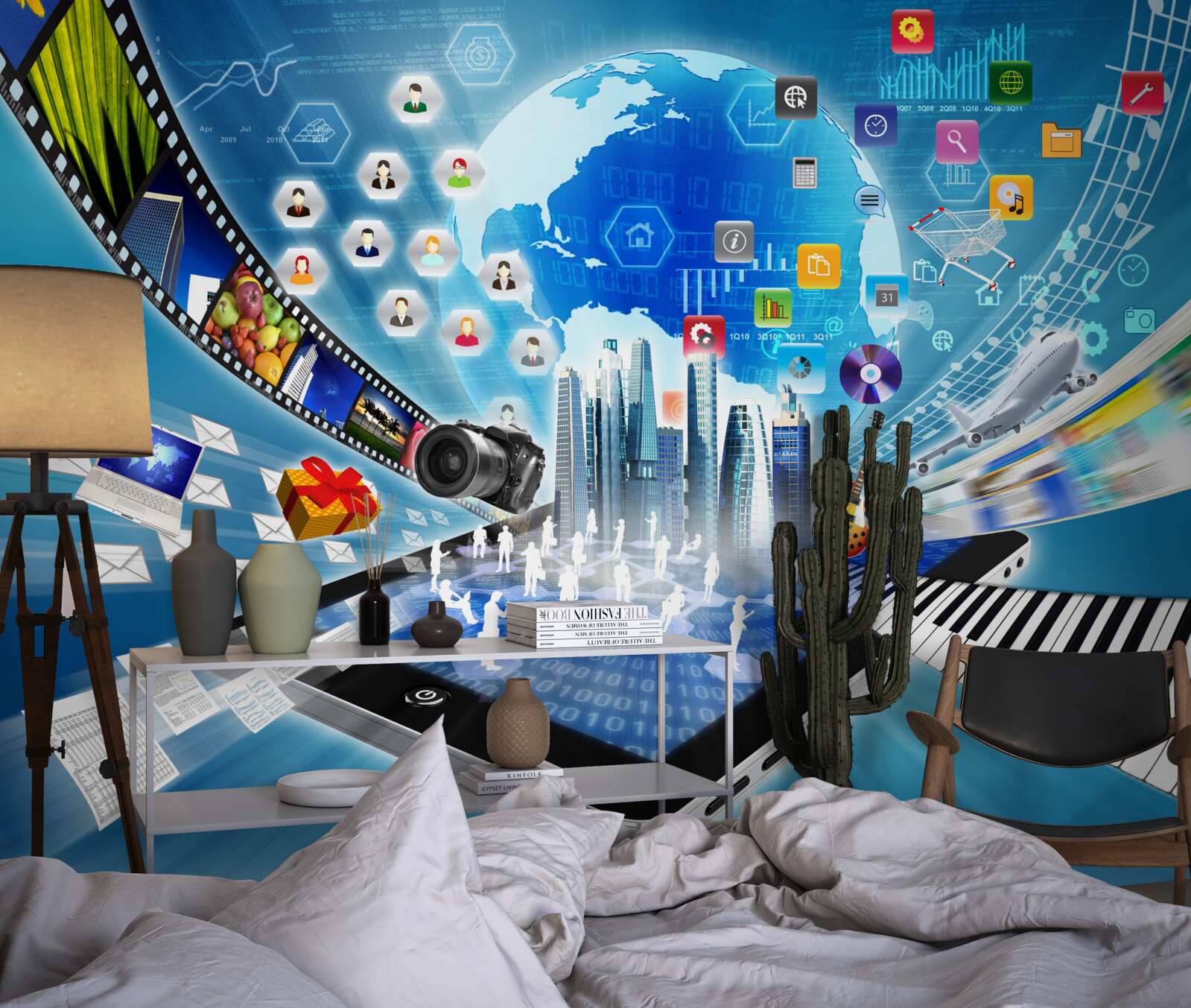 Fototapeta abstraktný digitálny soundtrack