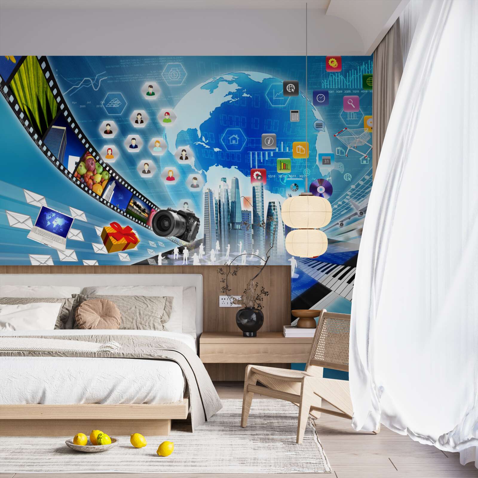 Fototapeta abstraktný digitálny soundtrack