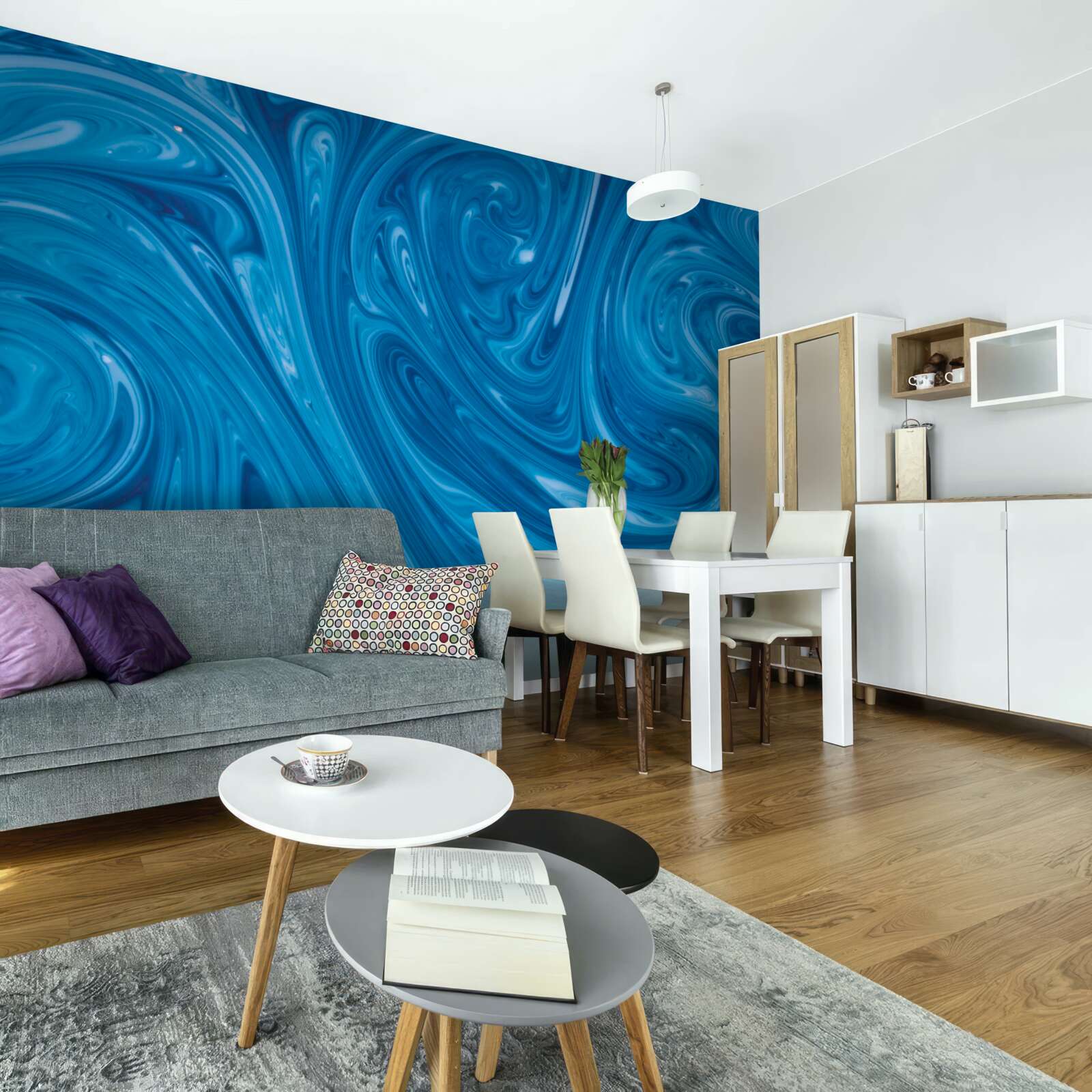 Fototapeta výkyvy modrého mora