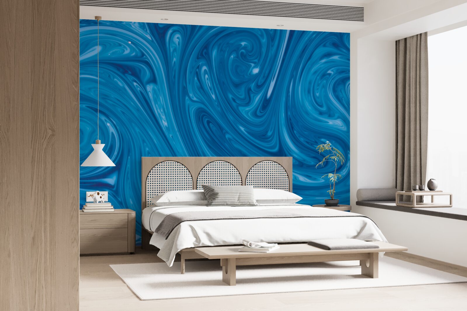 Fototapeta výkyvy modrého mora