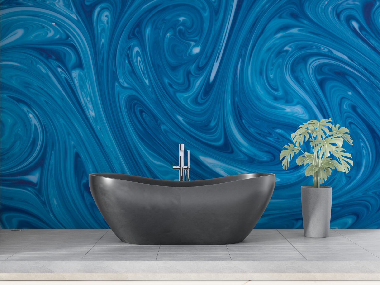 Fototapeta výkyvy modrého mora