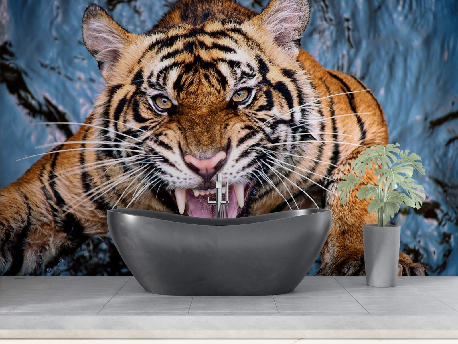 Fototapeta reve tiger od zlosti