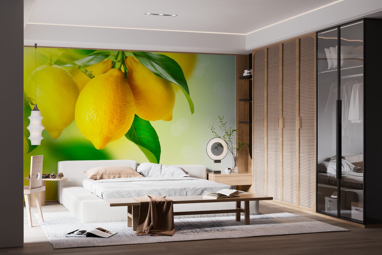 Fototapeta citróny majú bohatú žltú farbu