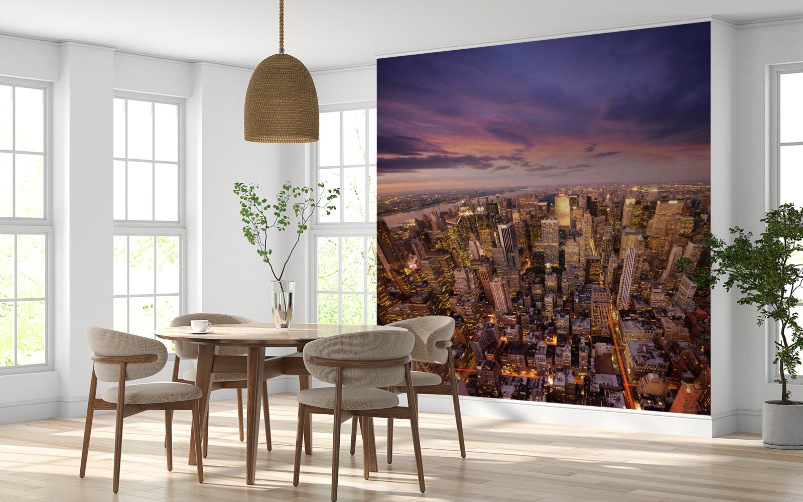 Fototapeta obrovské mrakodrapy gigantického mesta