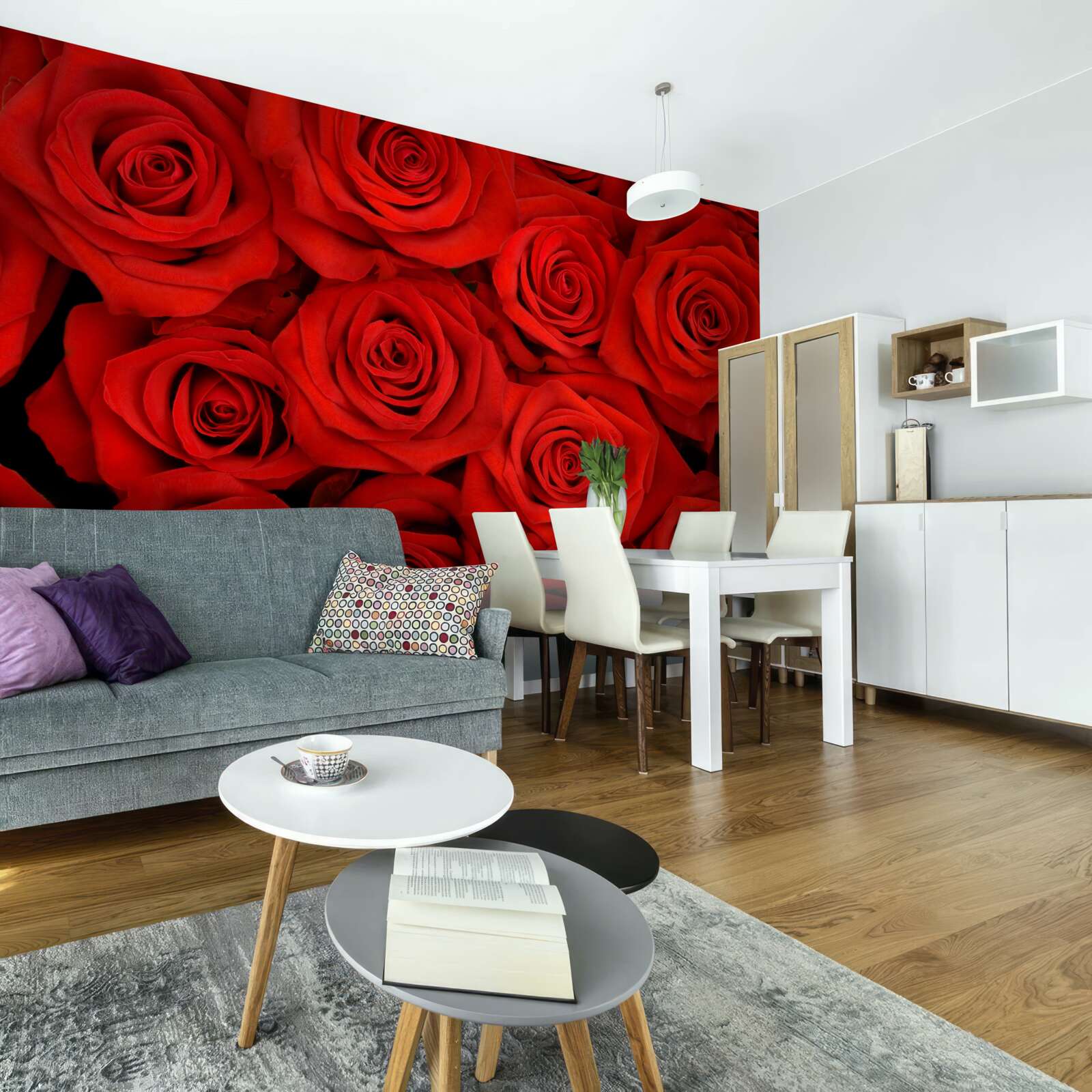 Fototapeta kytica červených ruží