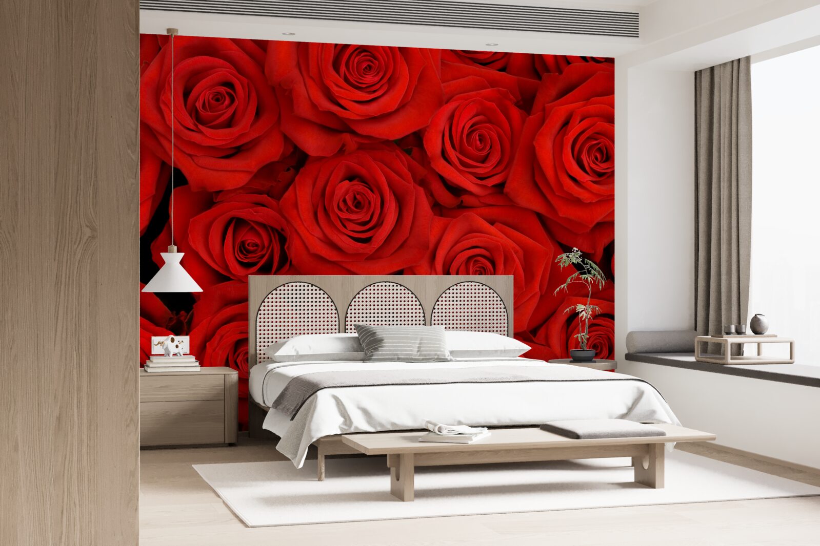 Fototapeta kytica červených ruží