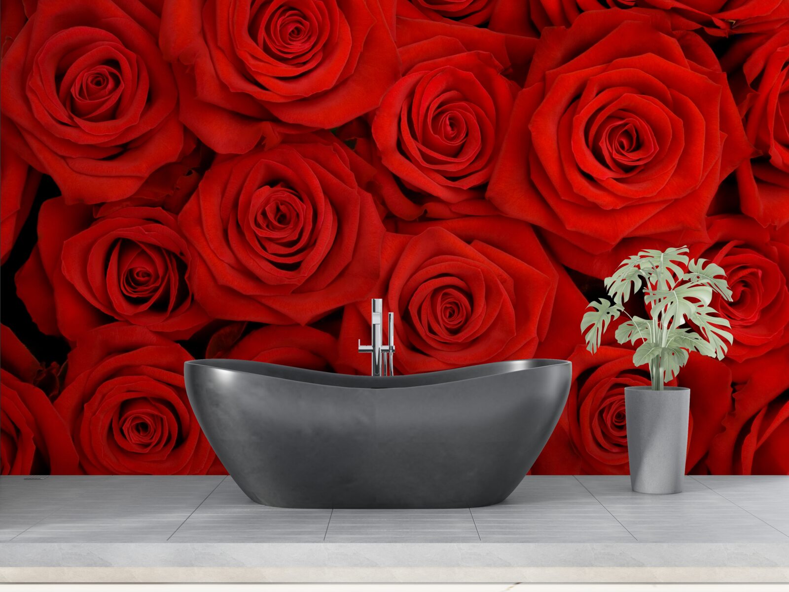 Fototapeta kytica červených ruží