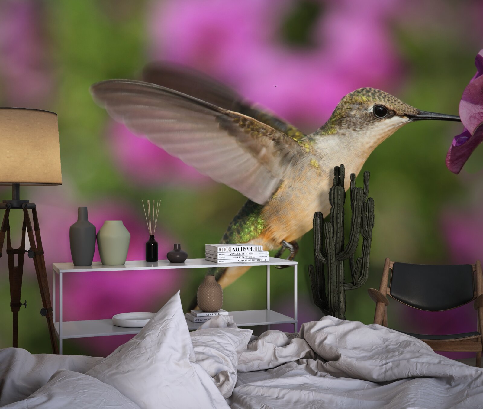 Fototapeta nektár uhasí smäd kolibríkov