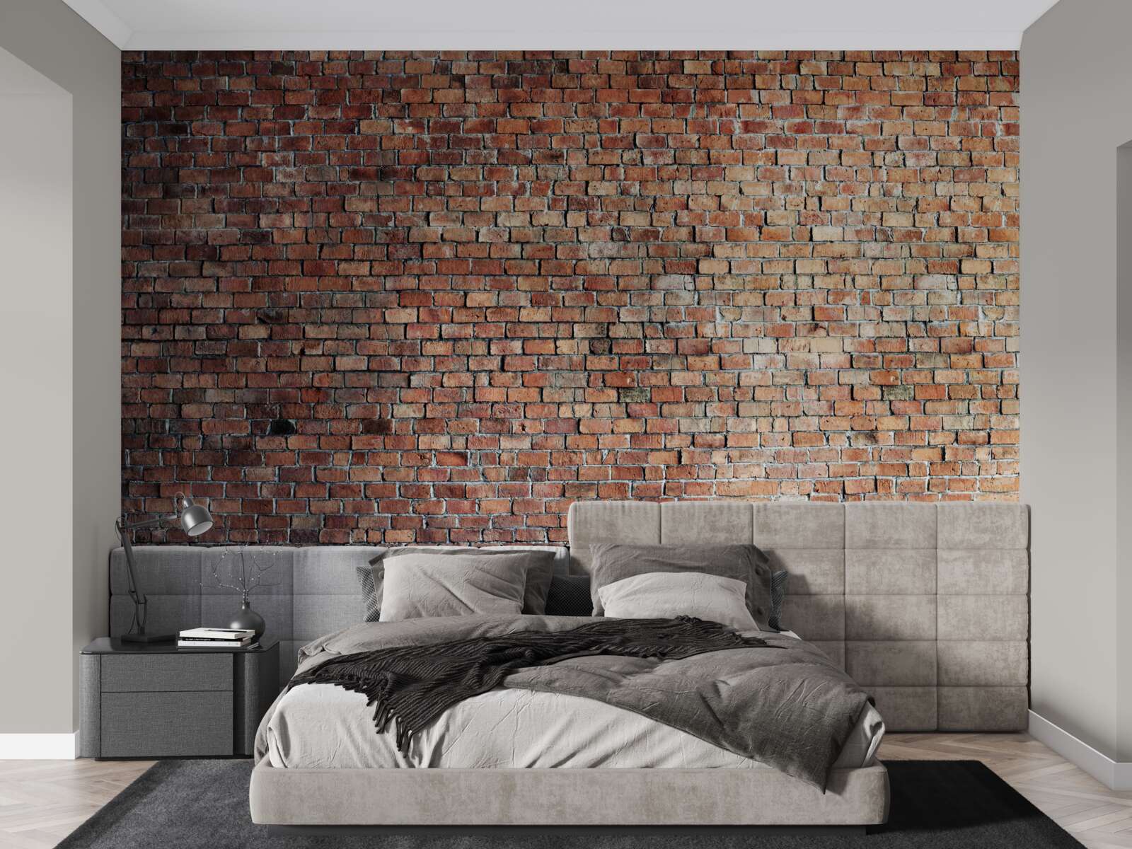 Fototapeta stará tehlová stena