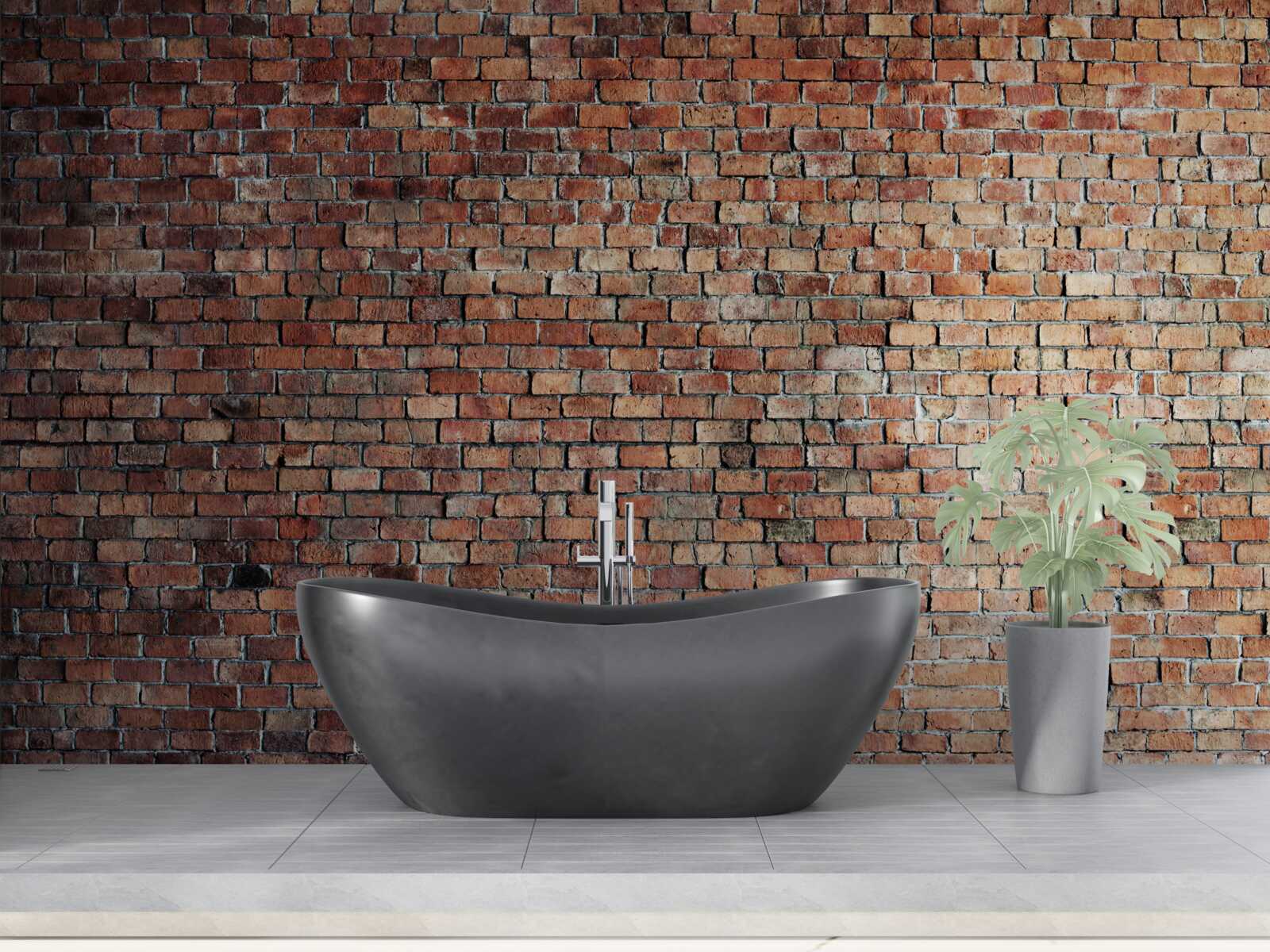 Fototapeta stará tehlová stena