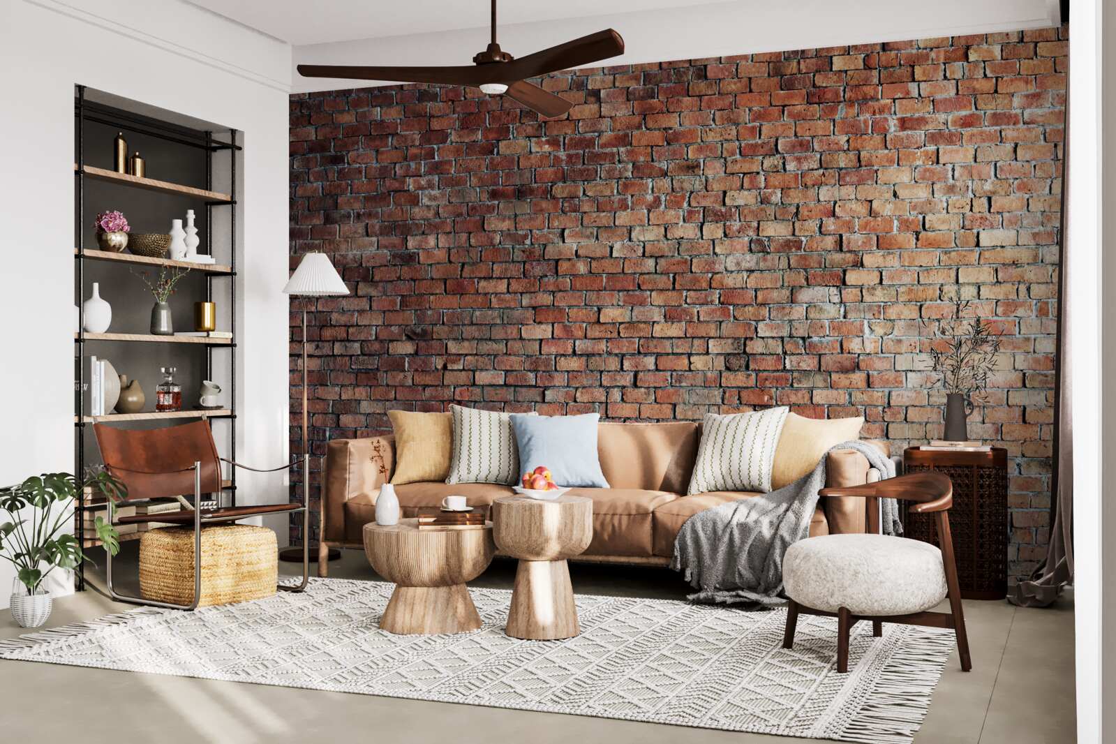 Fototapeta stará tehlová stena