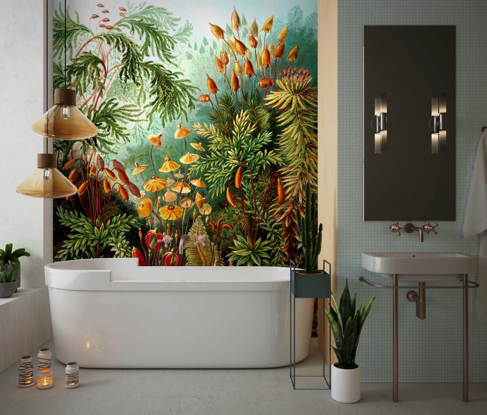 Fototapeta úžasné odtiene tropického lesa