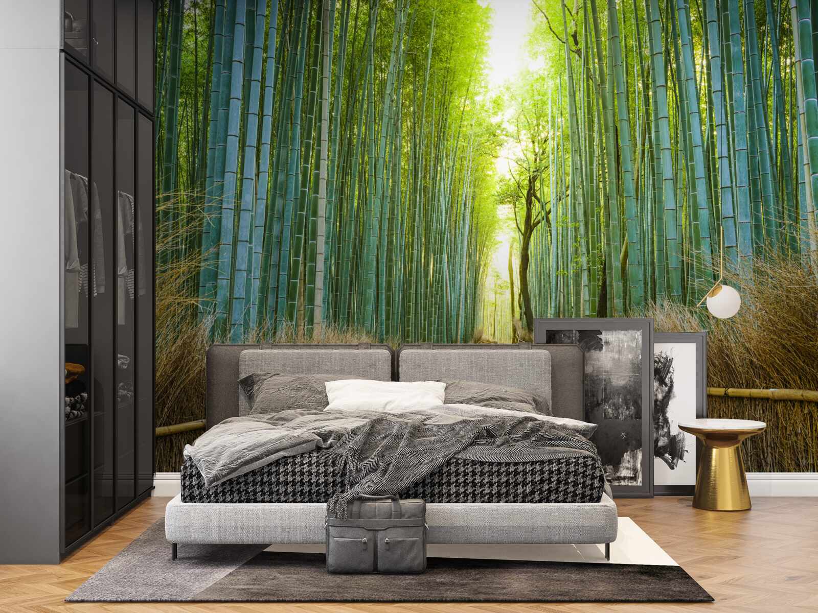 Fototapeta Cestička cez hustú bambusovú húštinu