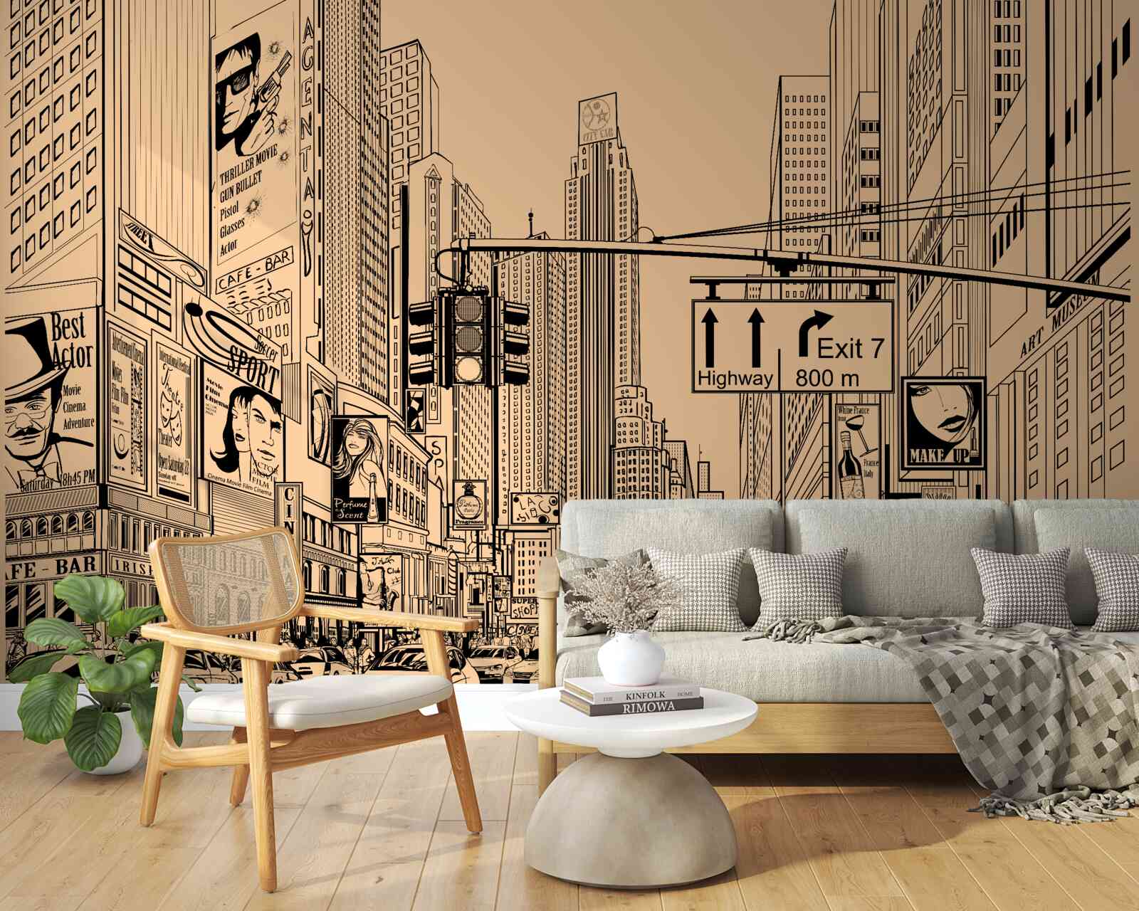 Fototapeta časová štvorcová kresba na papieri ceruzkou