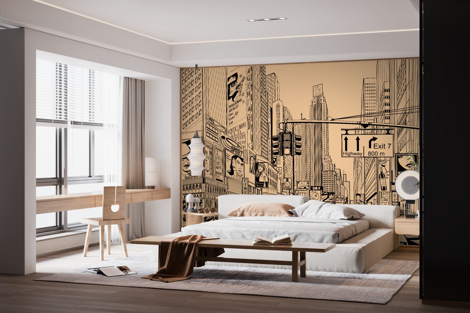 Fototapeta časová štvorcová kresba na papieri ceruzkou