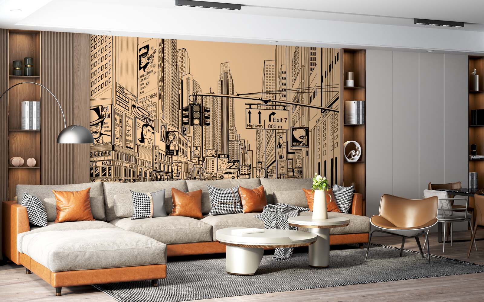 Fototapeta časová štvorcová kresba na papieri ceruzkou