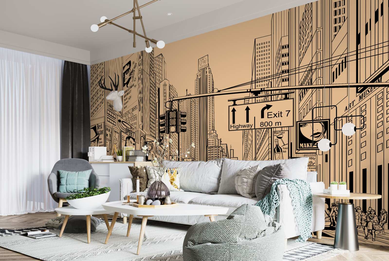 Fototapeta časová štvorcová kresba na papieri ceruzkou