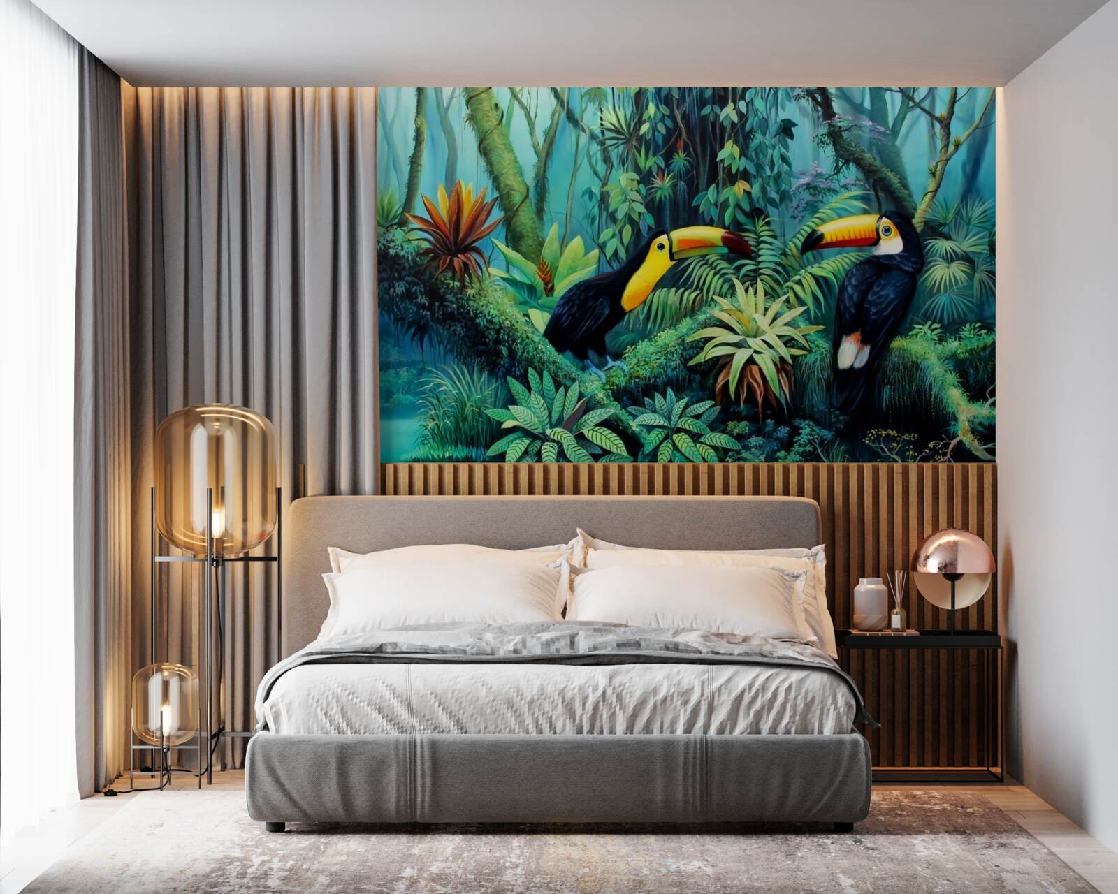 Fototapeta vtáčia fauna tropických pralesov