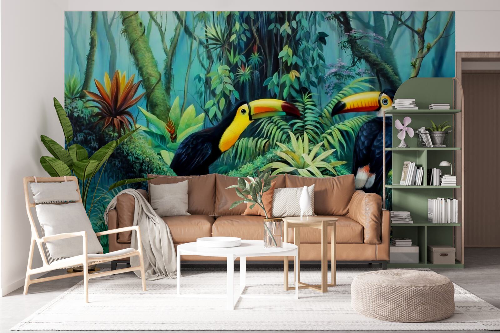 Fototapeta vtáčia fauna tropických pralesov