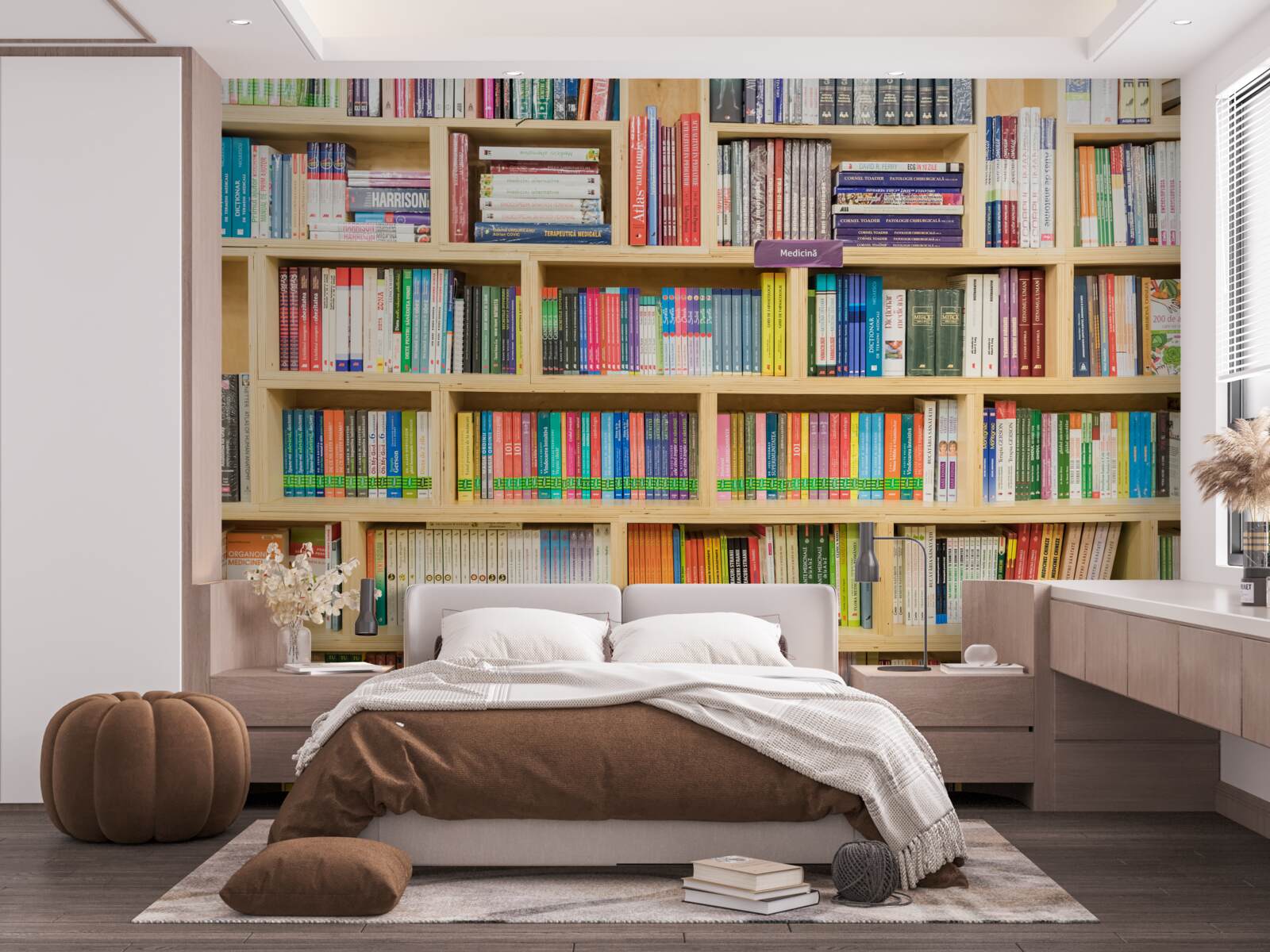 Photo wallpaper Knižnica