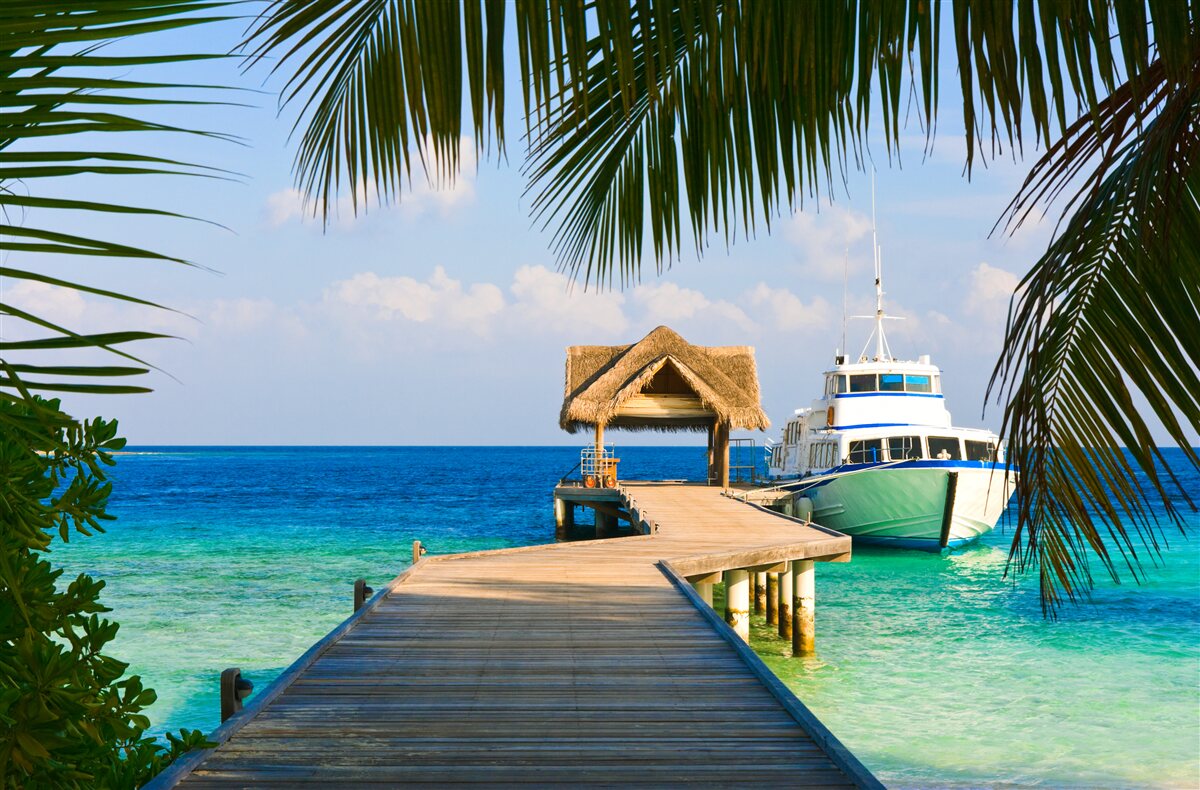 Fototapeta Loď v prístave