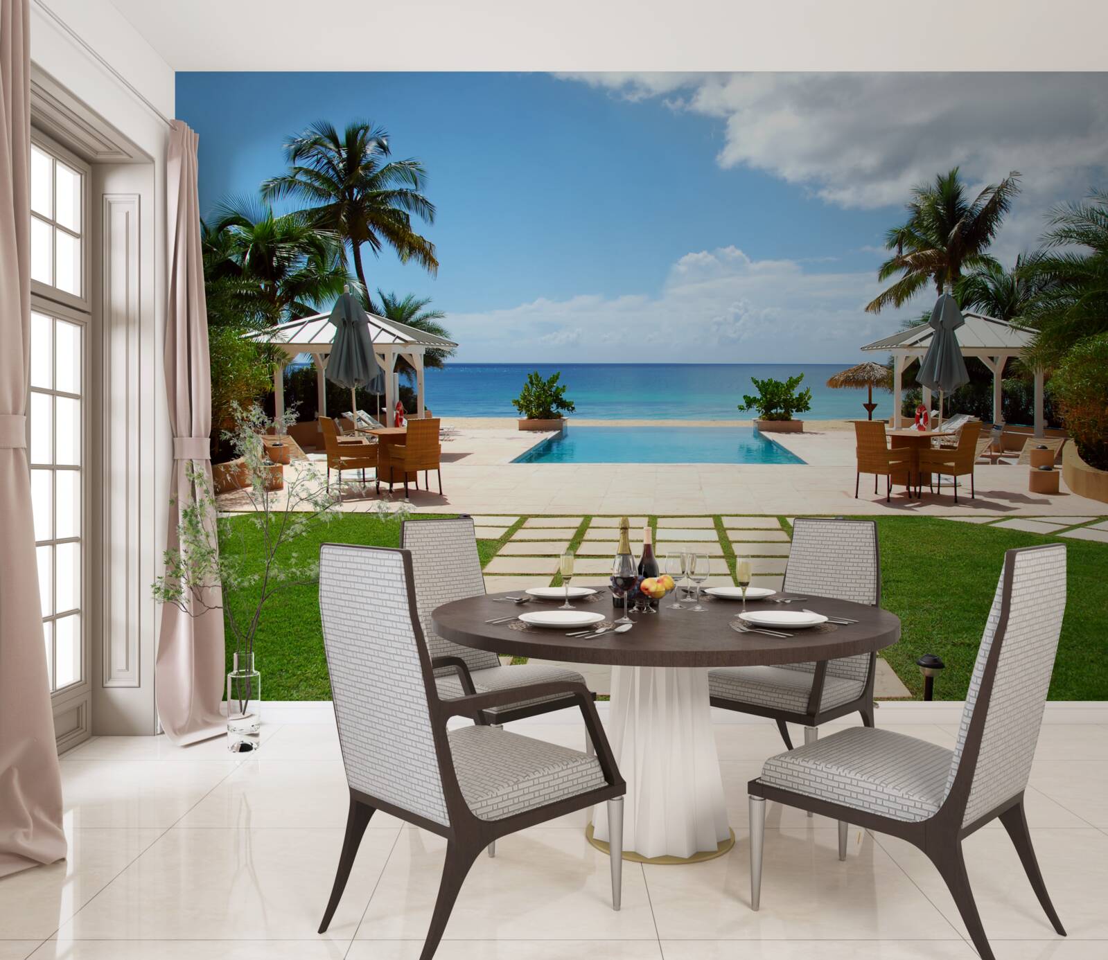 Fototapeta morský bazén