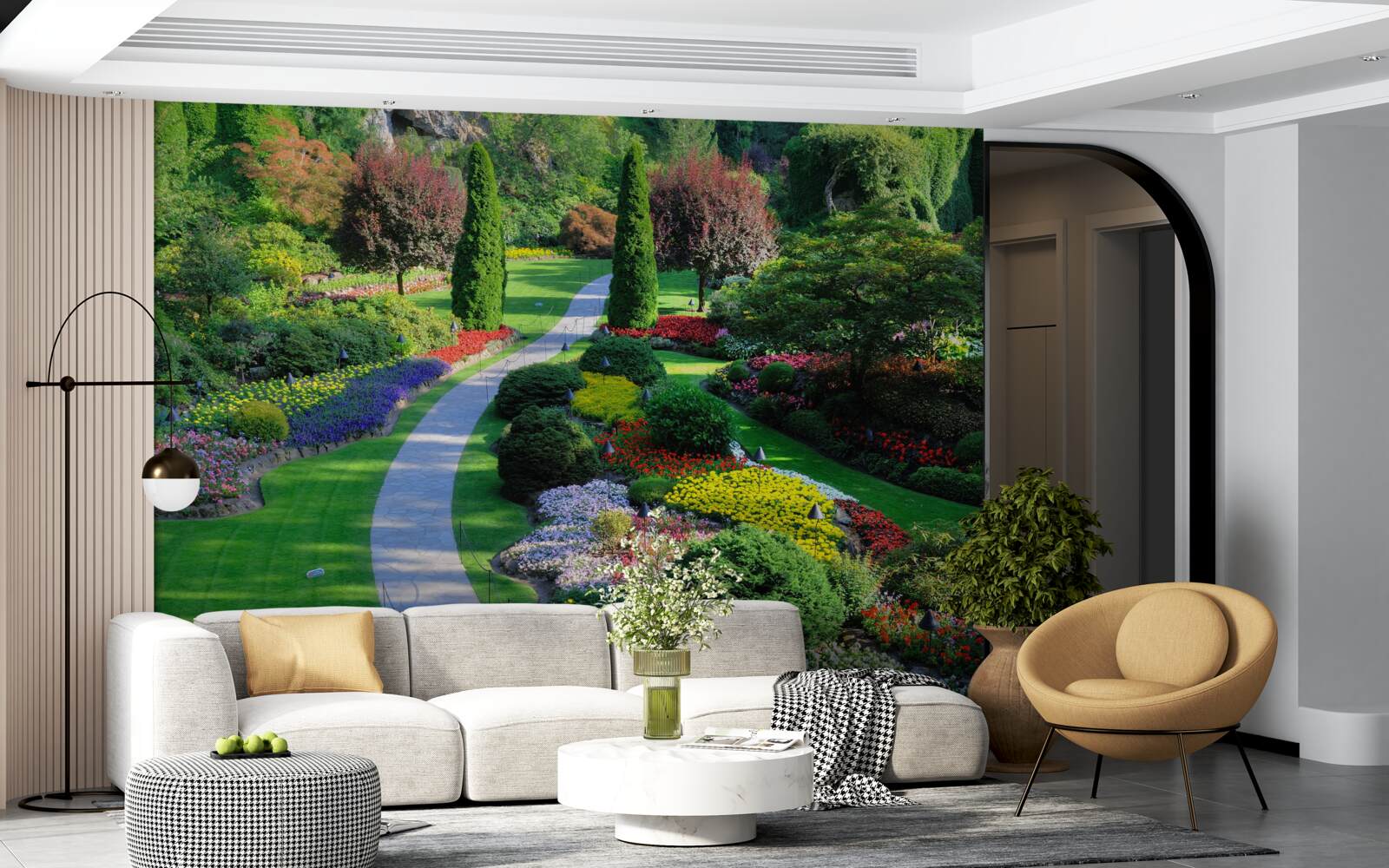 Fototapeta estetické premeny prírodného priestoru