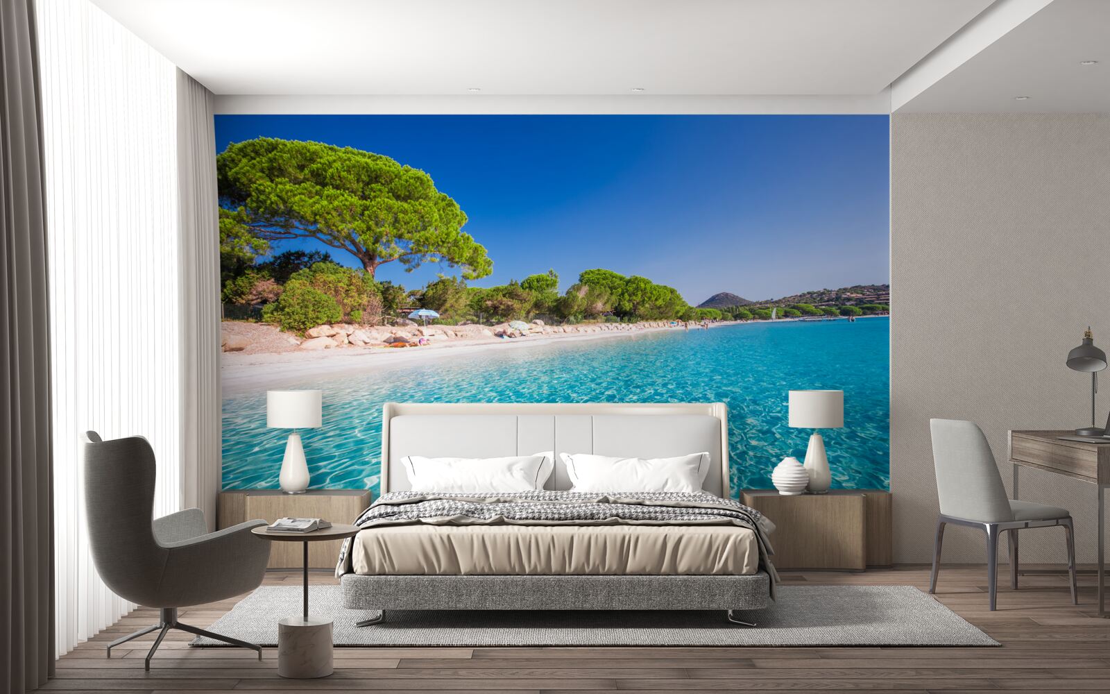 Fototapeta Pláž Santa Giulia